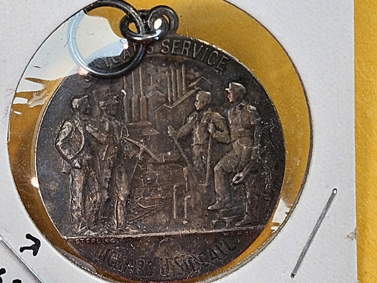 Sterling Sivler US Steel Corp Medal - 4