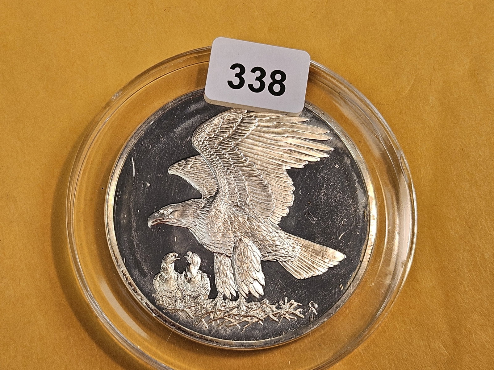 GEM Proof "Roberts Birds" Silver Medal - 2