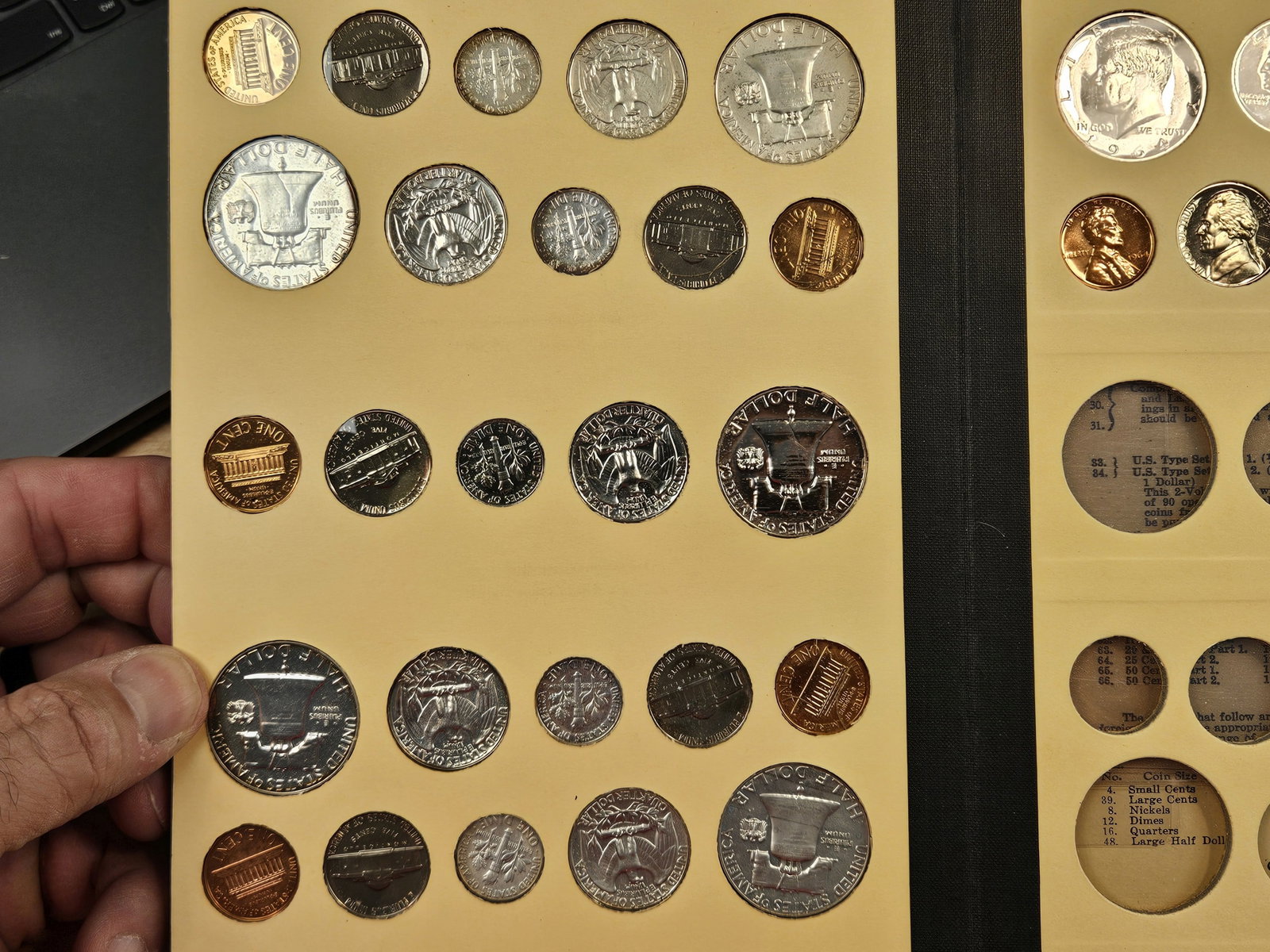 Gorgeous collection! Proof & Mint Set Coin Album - 11