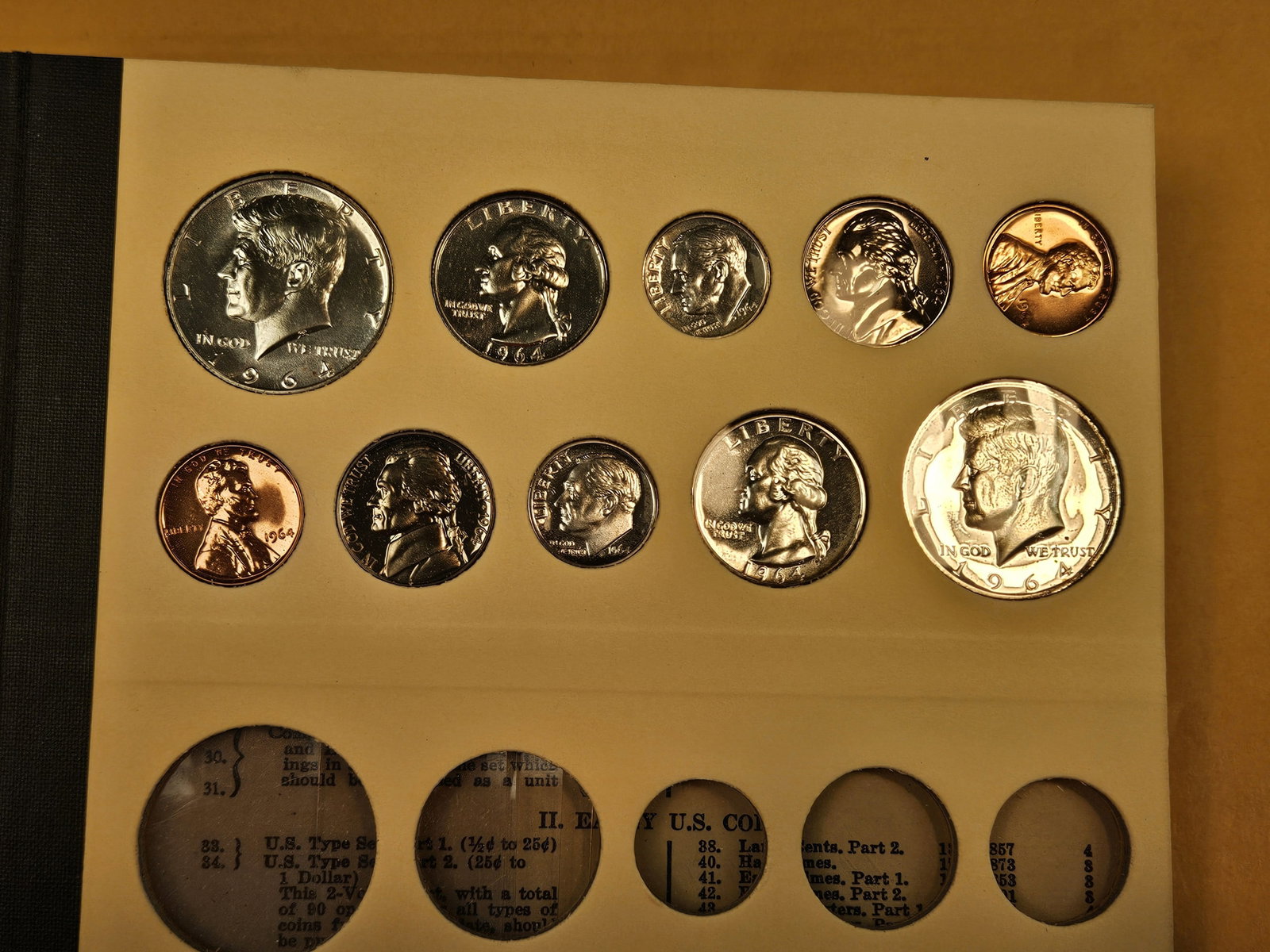 Gorgeous collection! Proof & Mint Set Coin Album - 13