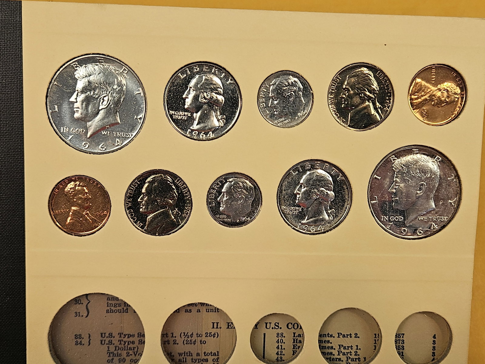 Gorgeous collection! Proof & Mint Set Coin Album - 14