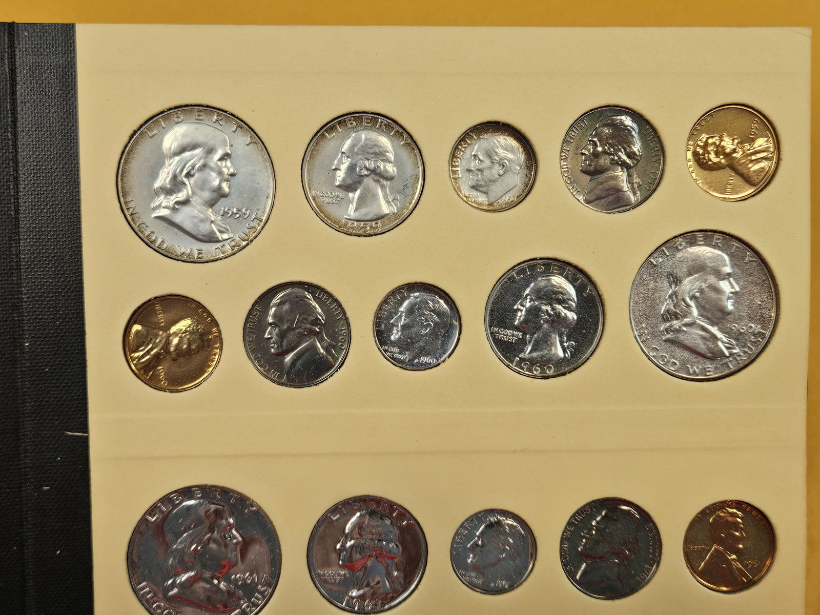 Gorgeous collection! Proof & Mint Set Coin Album - 8