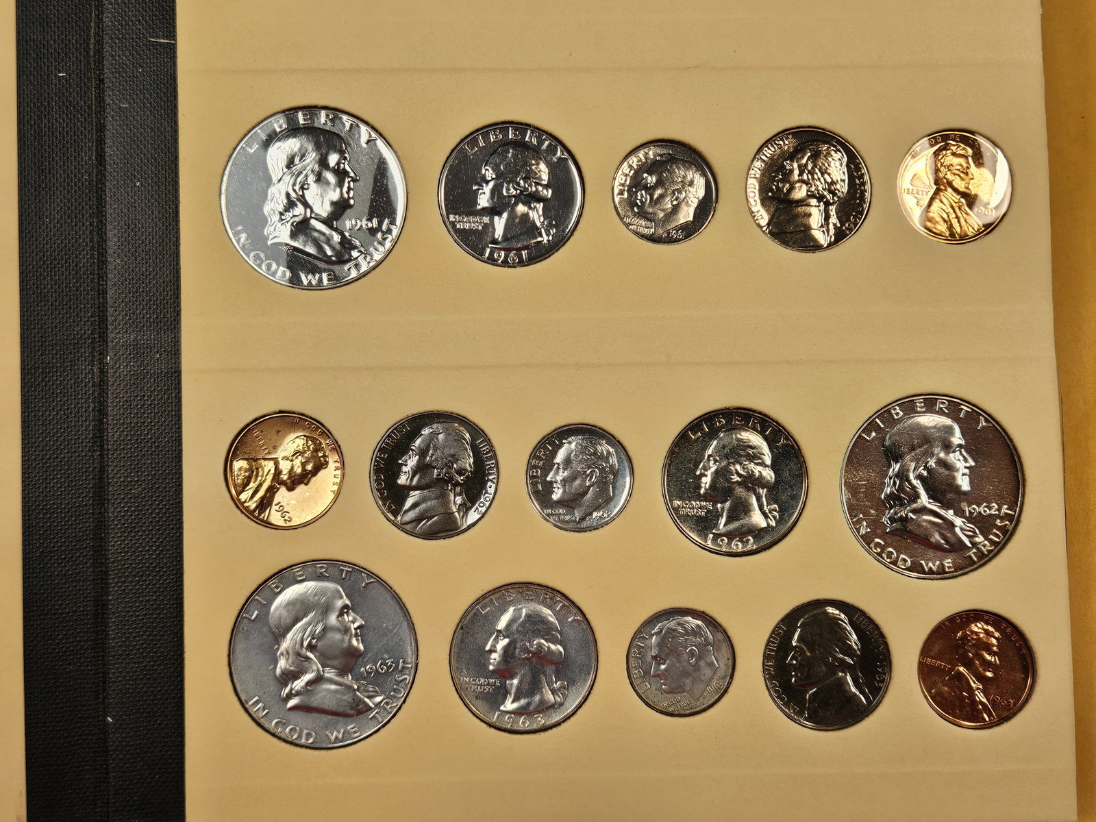 Gorgeous collection! Proof & Mint Set Coin Album - 9