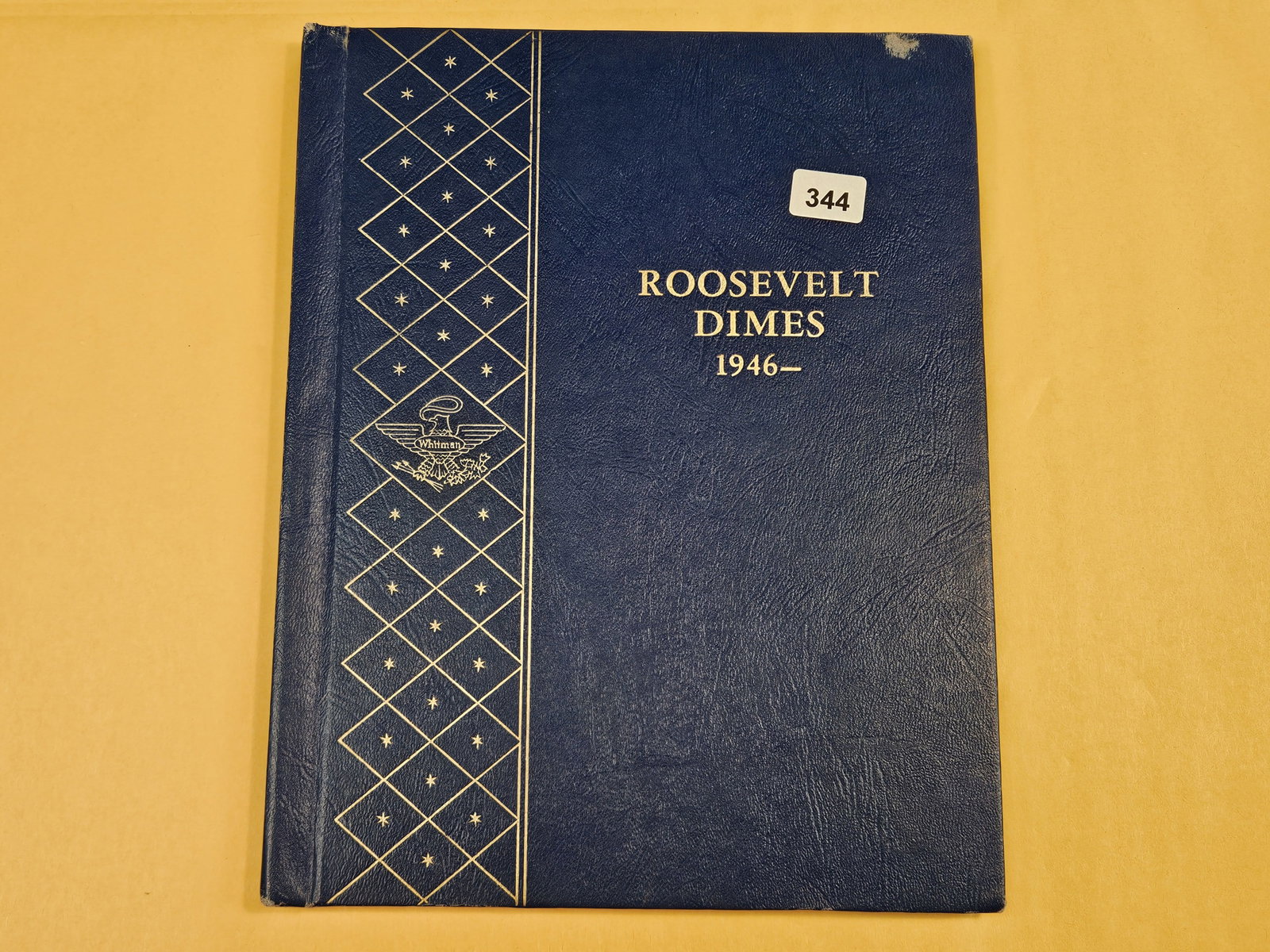 Complete set of Silver Roosevelt Dimes: In nice Whitman album