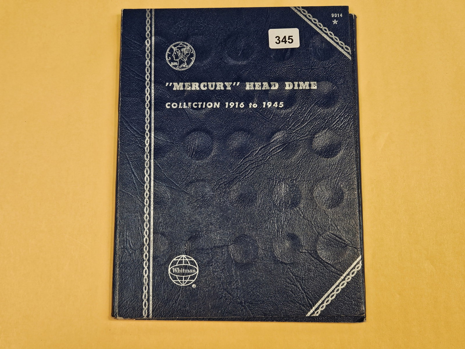Partially Complete Mercury silver Dime collection: Forty-six silver dimes
