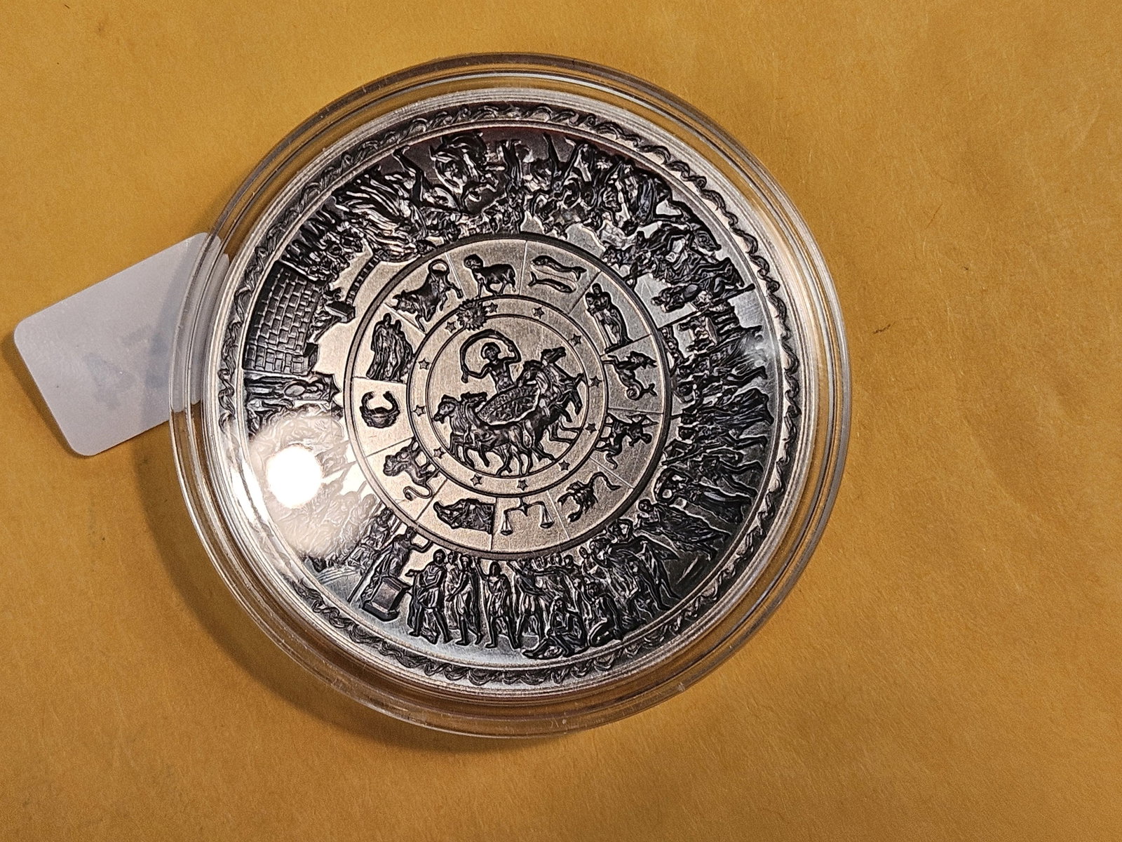 TWO Troy ounce .999 fine silver art round - 3
