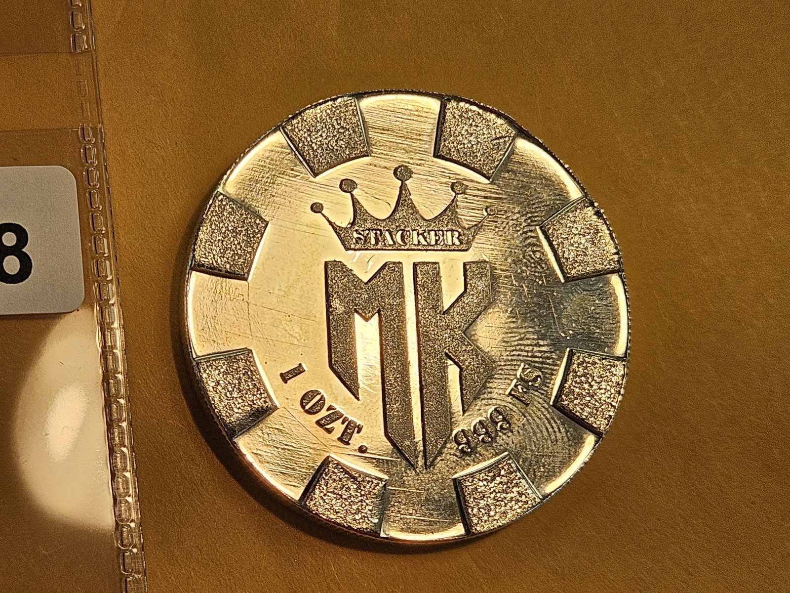 One Troy ounce .999 fine silver art round - 2