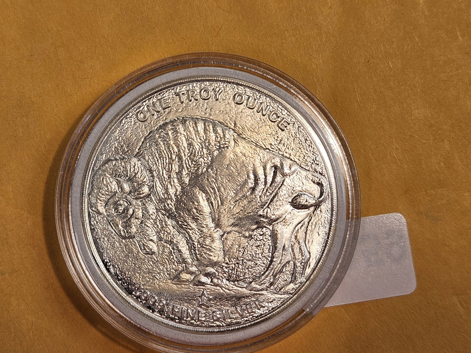 One Troy ounce .999 fine silver art round - 2
