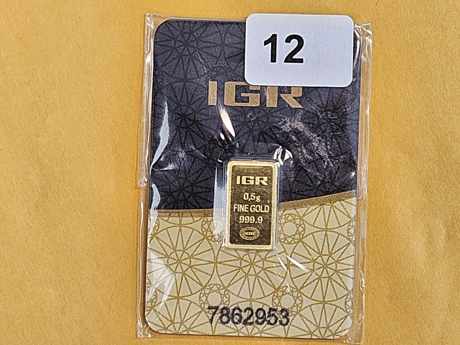 GOLD! Istanbul Gold Refinery .5 Gram .9999 fine gold bar - 2