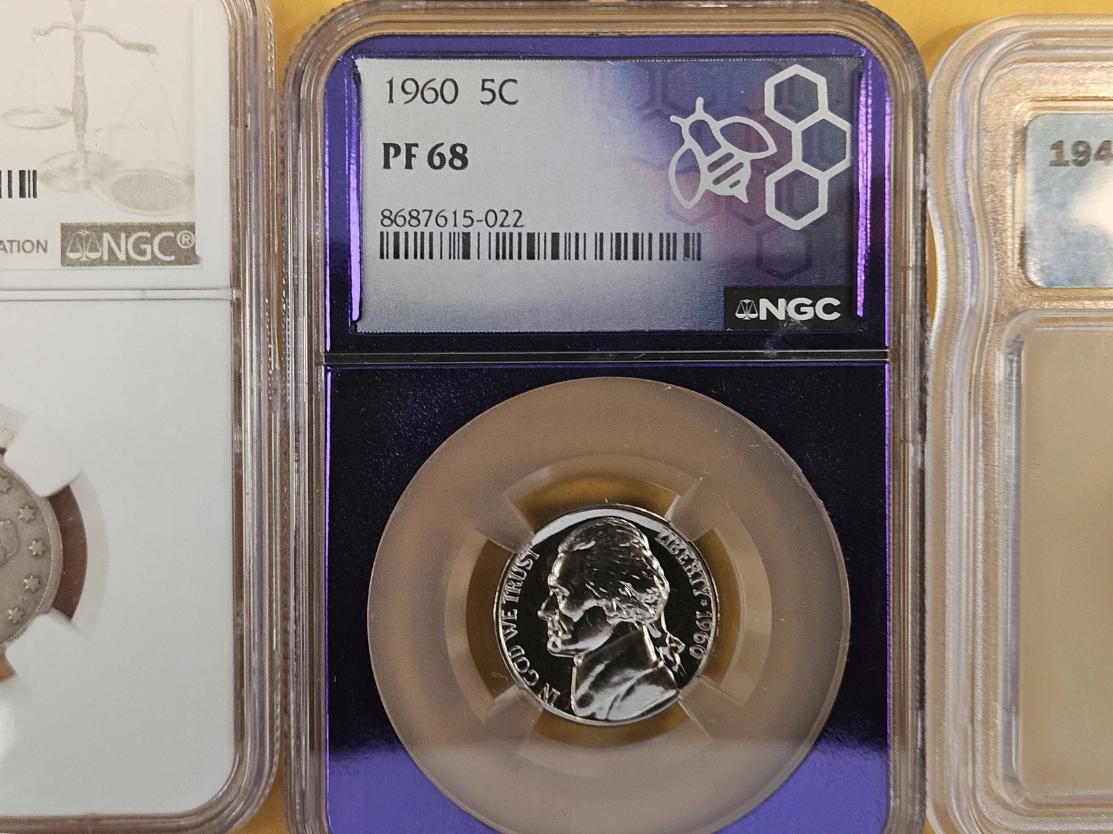Three mixed NGC and ICG-Graded Nickels - 3