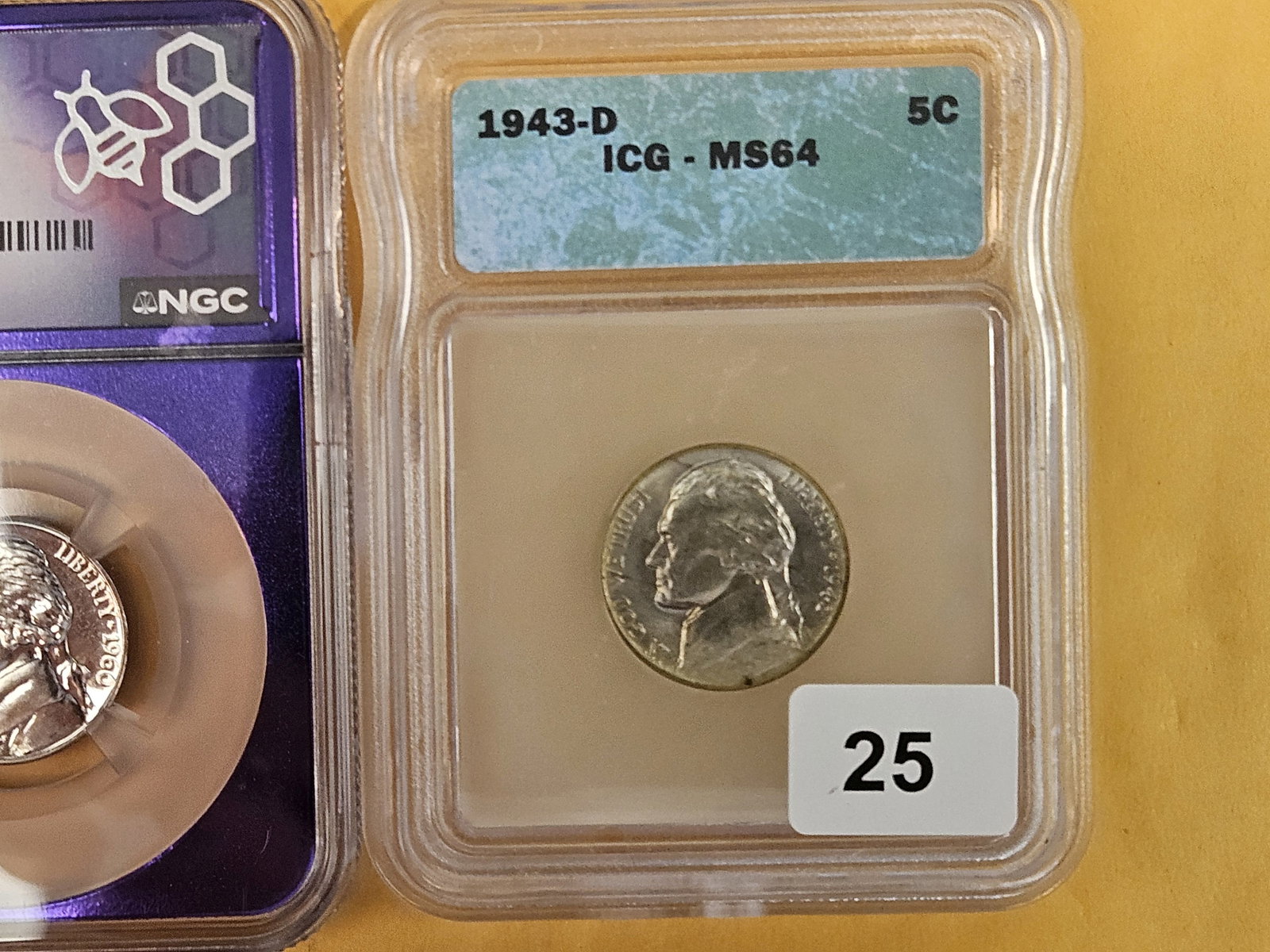 Three mixed NGC and ICG-Graded Nickels - 4