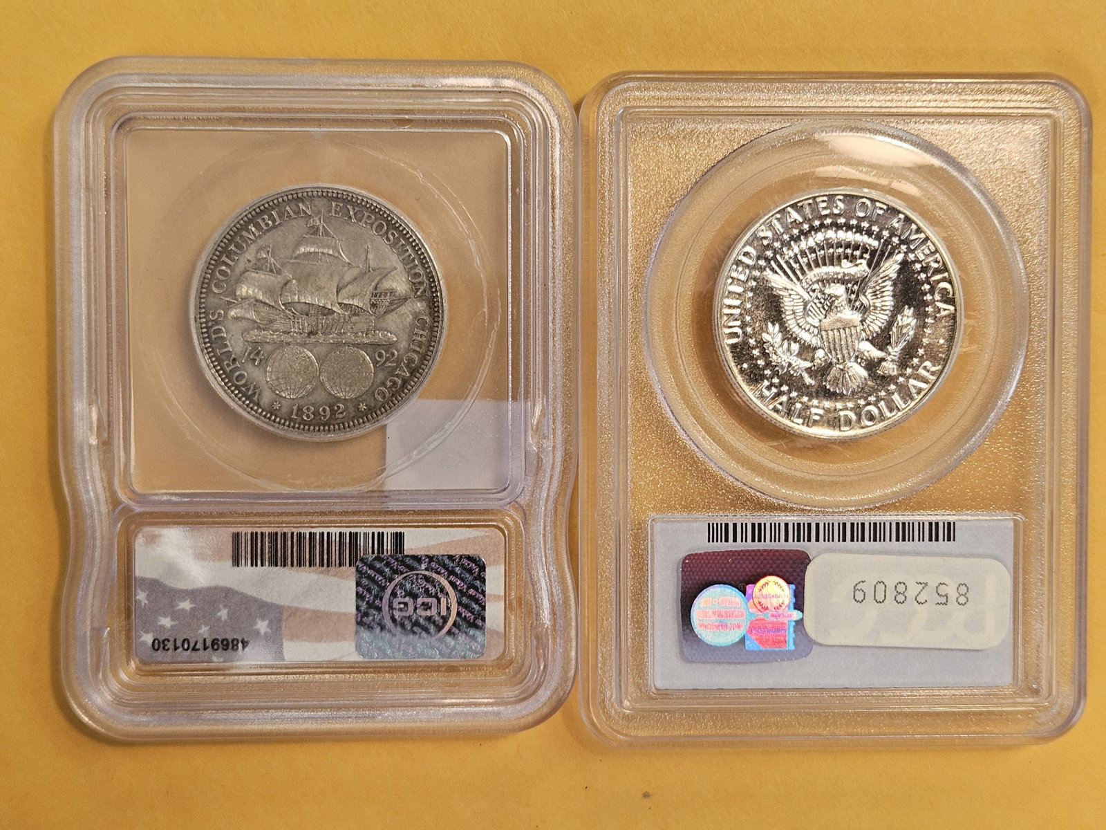 PCGS and ICG-graded silver Half Dollars - 2