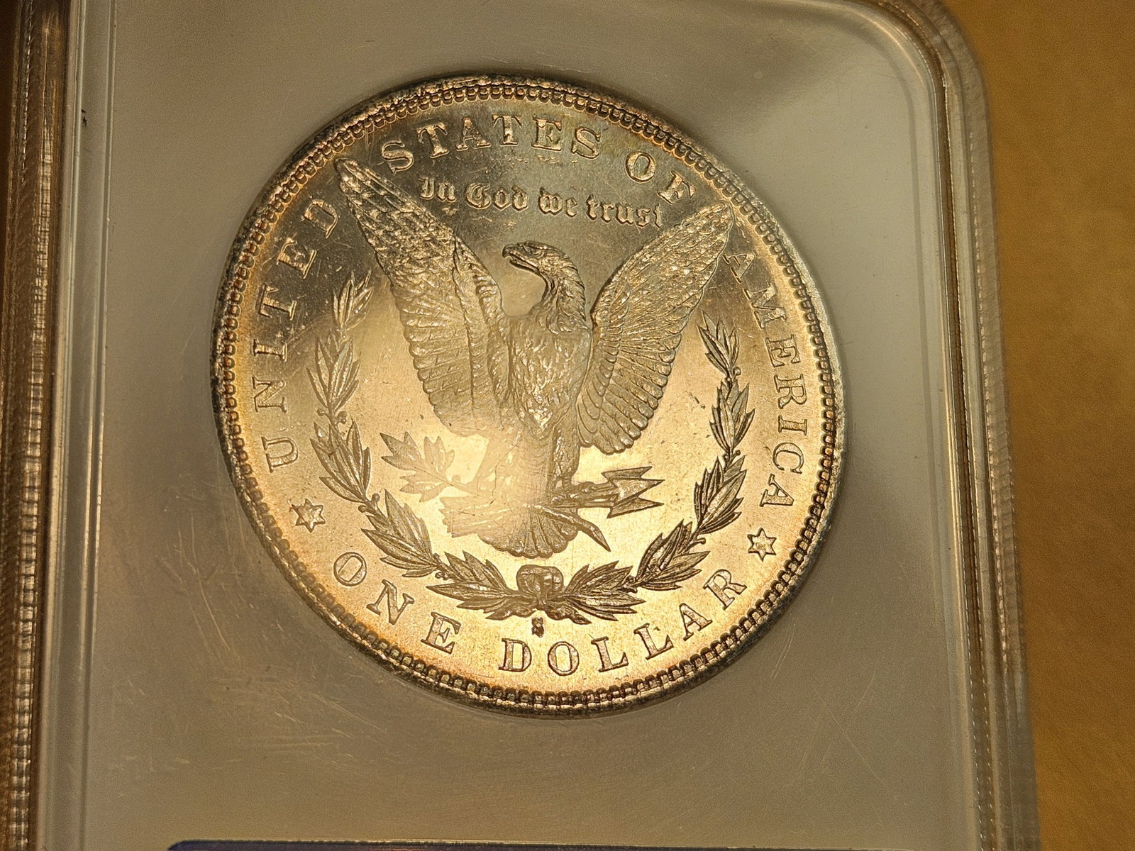 * NGC 1881-S Morgan Dollar in Mint State 64 - 10