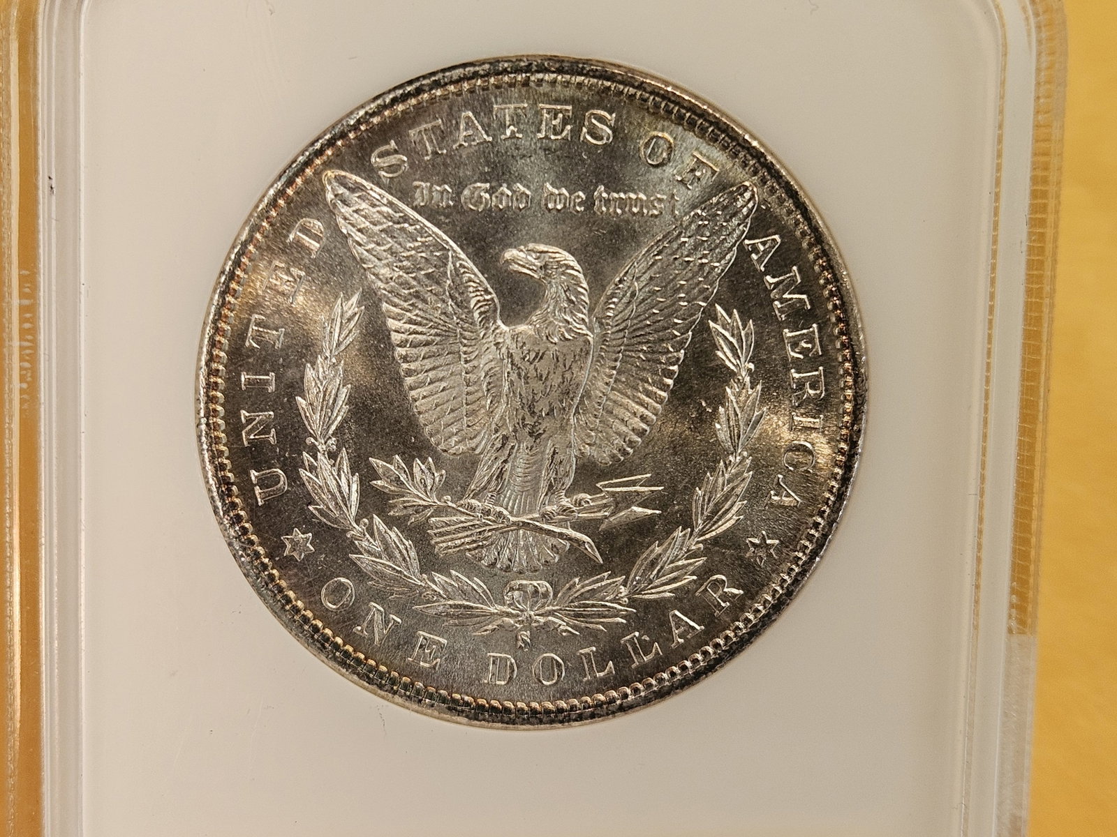 * NGC 1881-S Morgan Dollar in Mint State 64 - 13