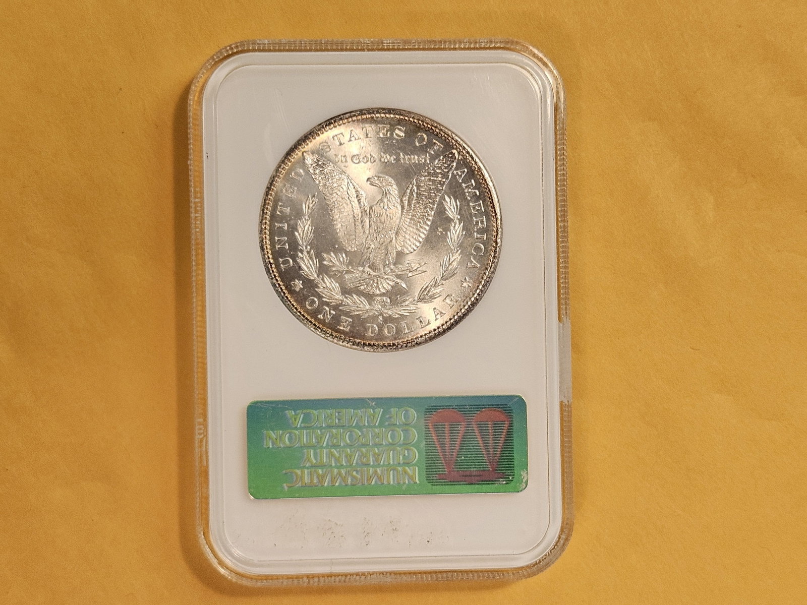 * NGC 1881-S Morgan Dollar in Mint State 64 - 8