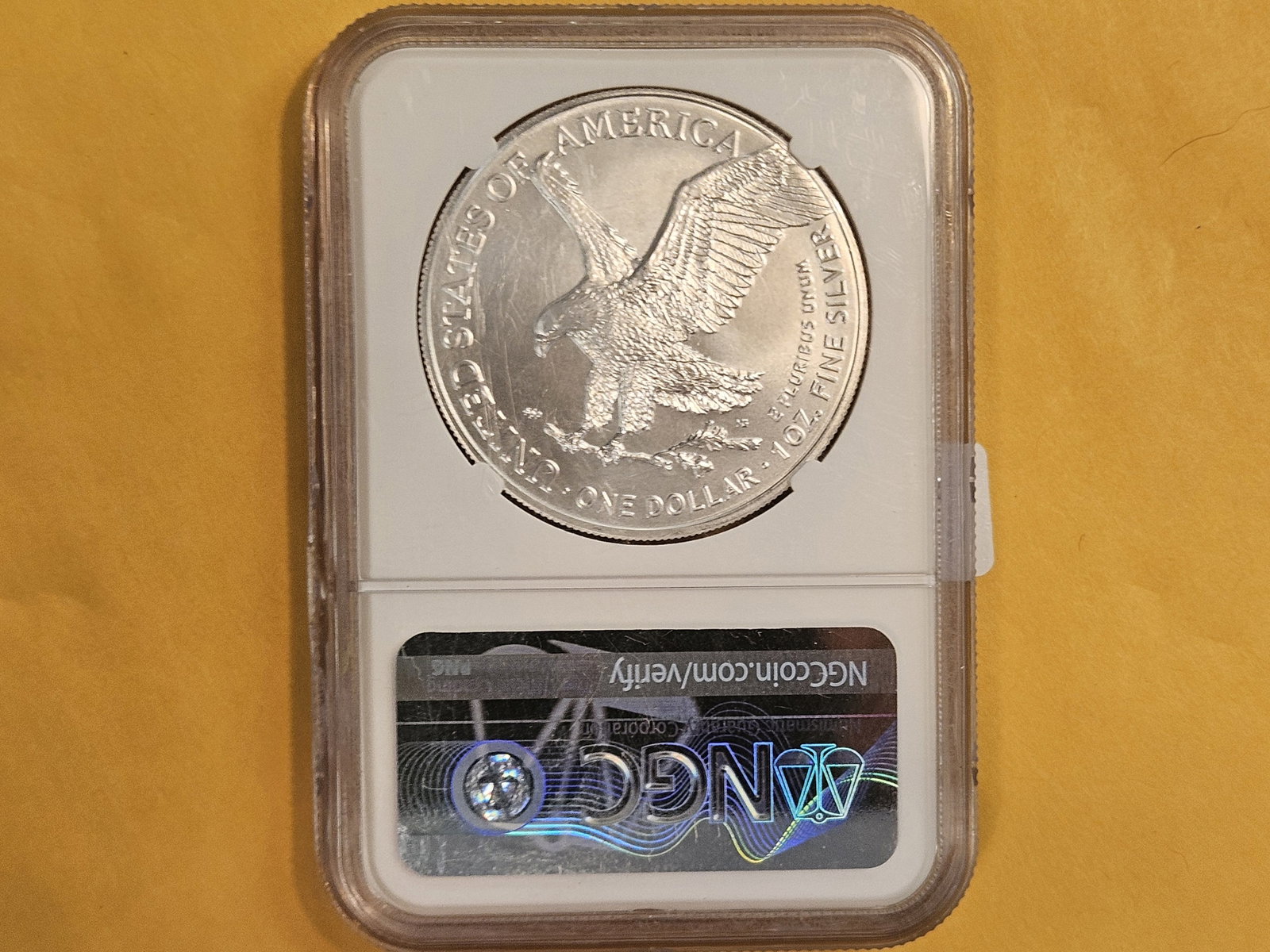 PERFECT! NGC 2023 American Silver Eagle in Mint State 70 - 2