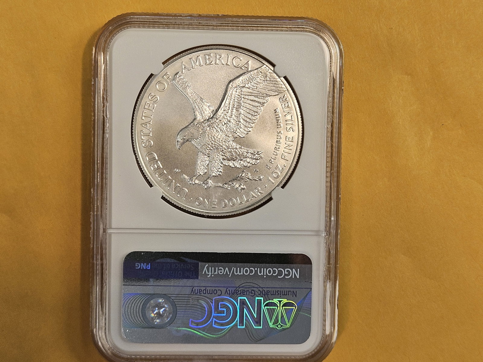 PERFECT! NGC 2022 American Silver Eagle in Mint State 70 - 2
