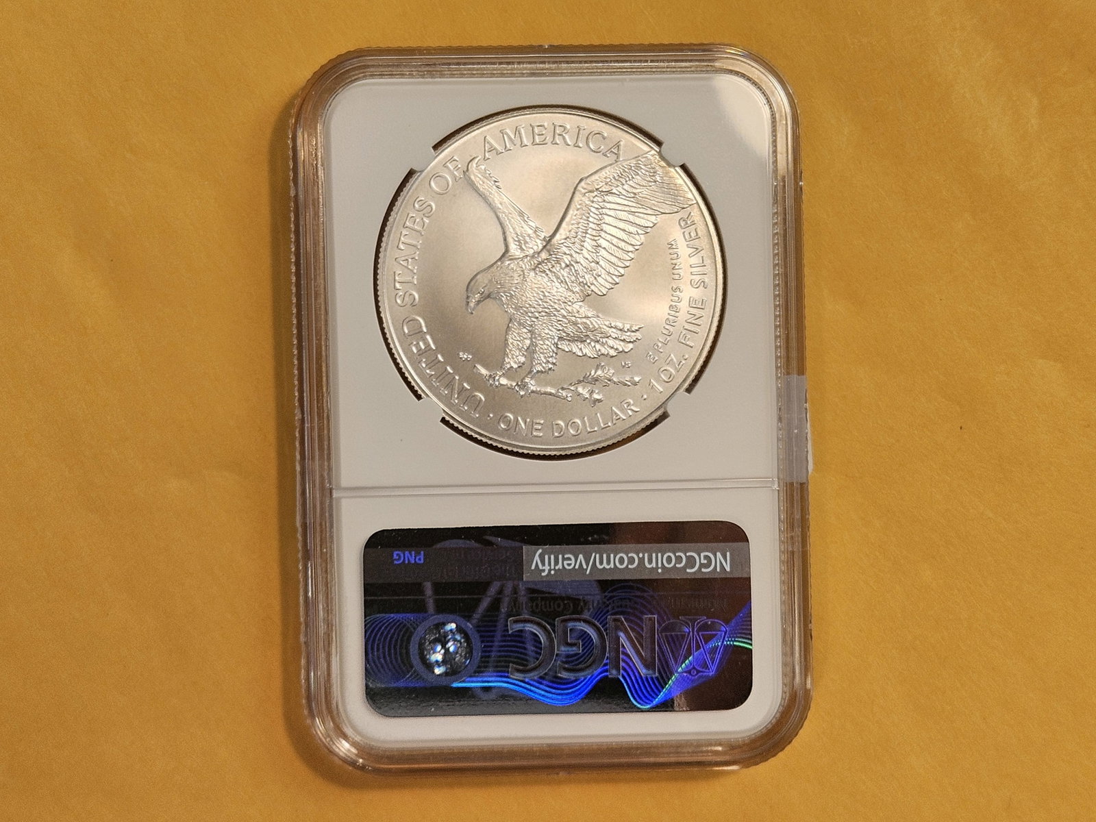 NGC 2025 American Silver Eagle in Mint State 69 - 3