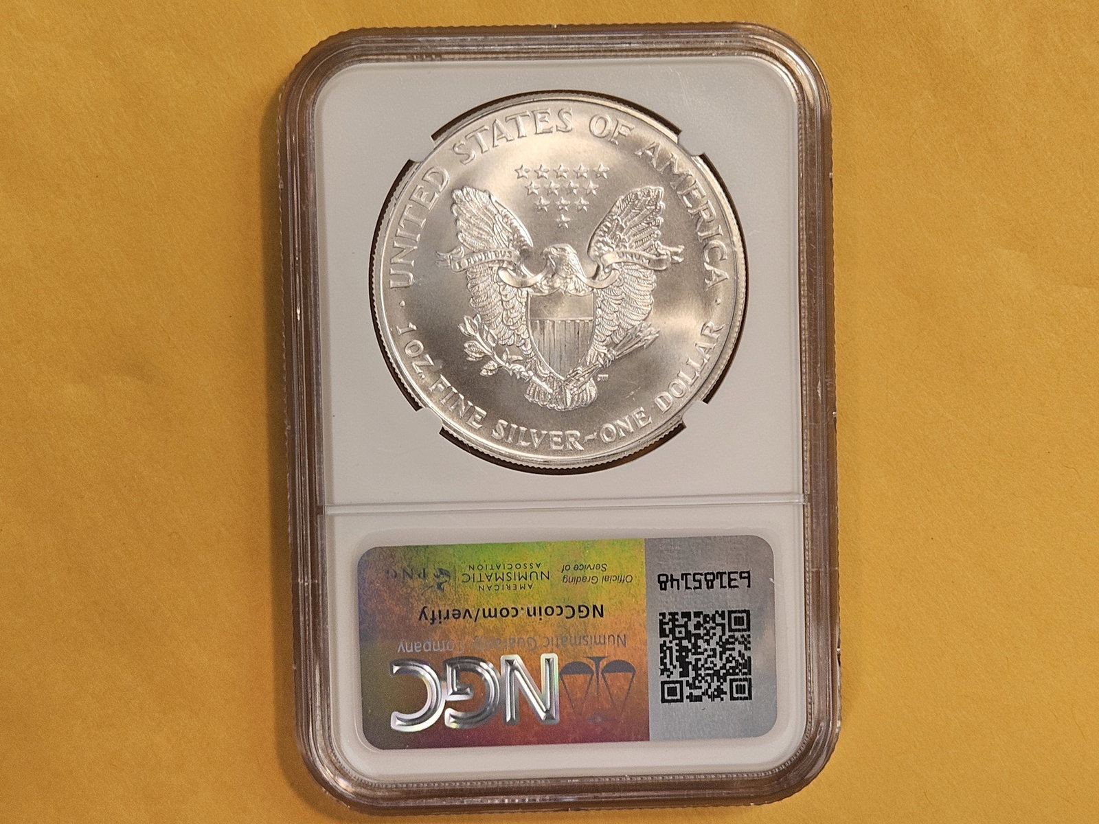 NGC 1994 American Silver Eagle in Mint State 69 - 2