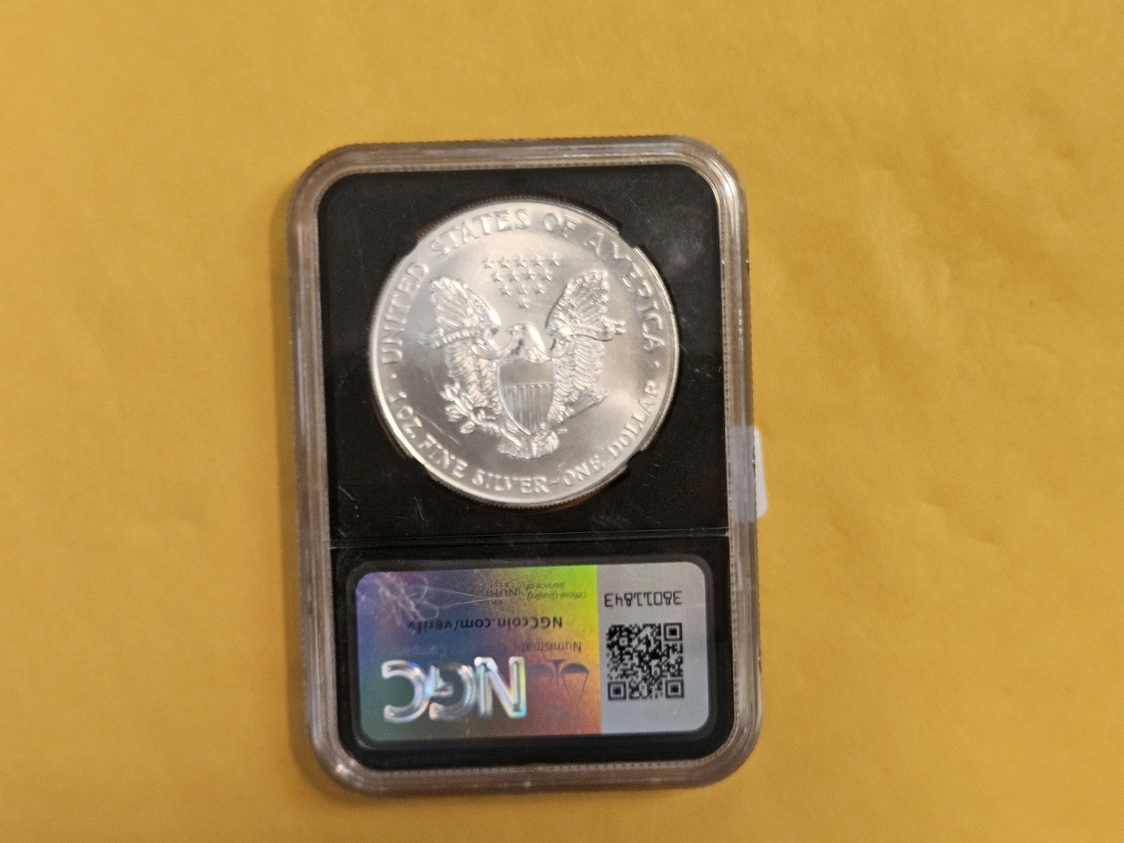 ** MINT ERROR ** NGC 1998 American silver Eagle in Mint State 69 - 4