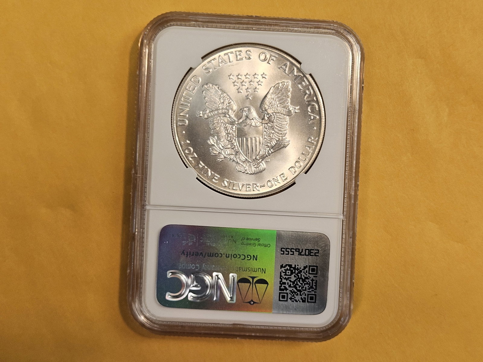 KEY DATE! NGC 1986 American Silver Eagle in Mint State 69 - 2