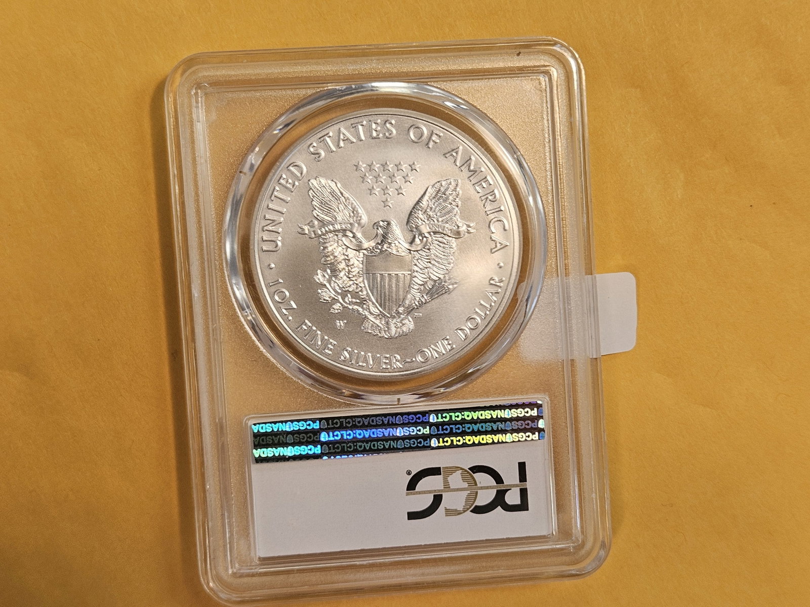 PERFECT! PCGS 2017-W American Silver Eagle in Specimen 70 - 2