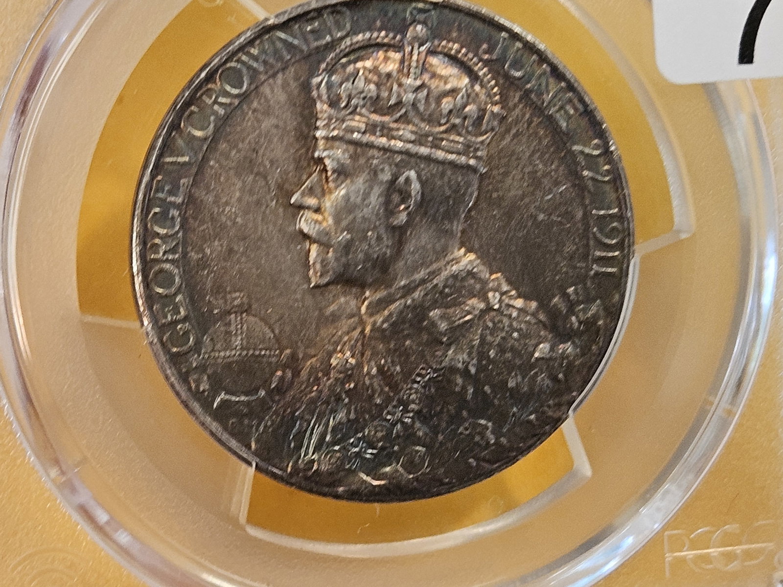 Another Scarce PCGS 1911 Great Britain silver Medal in Specimen 61 - 6