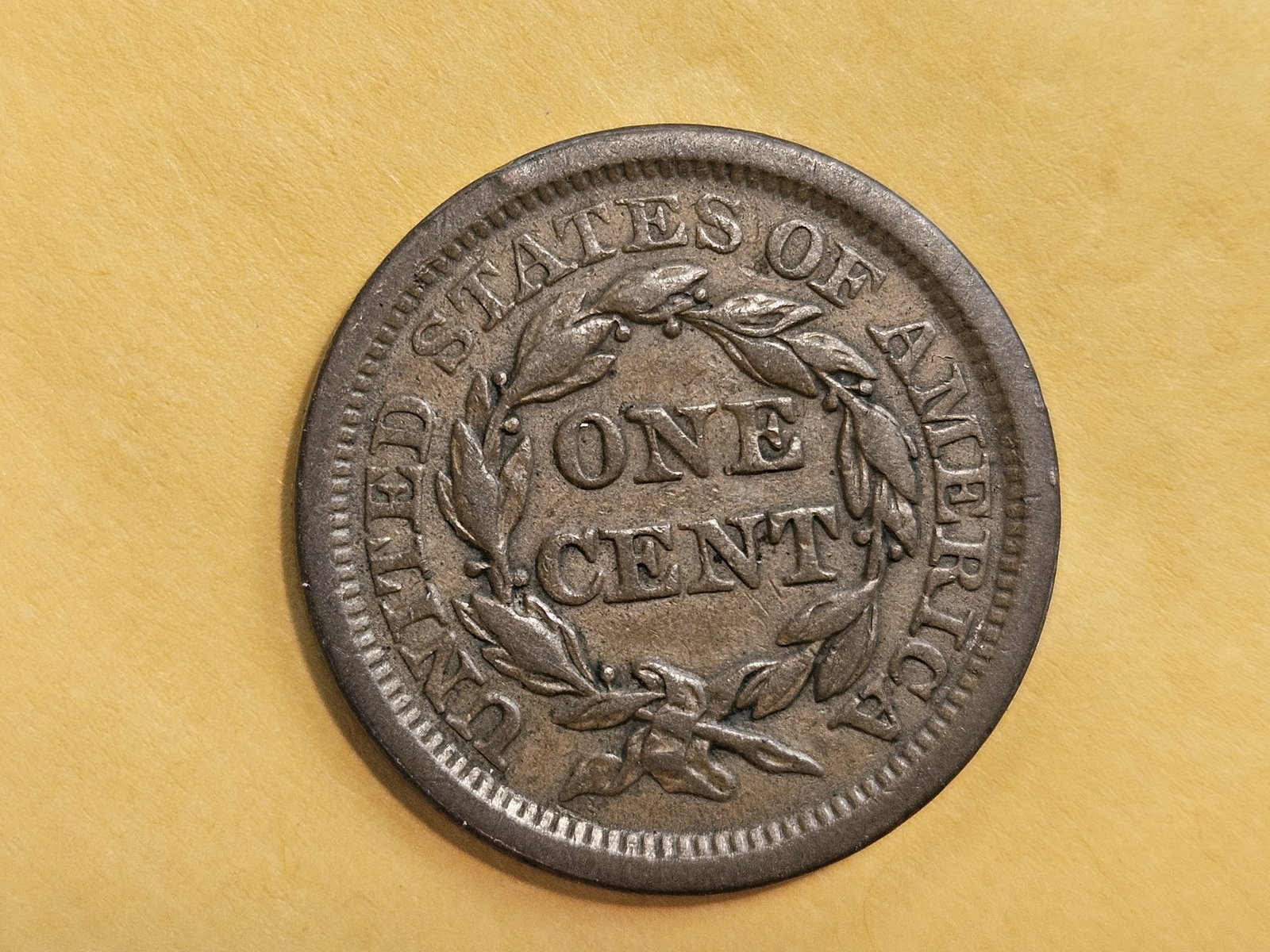 VARIETY! 1855 Braided Hair Large Cent in Extra Fine plus - 5