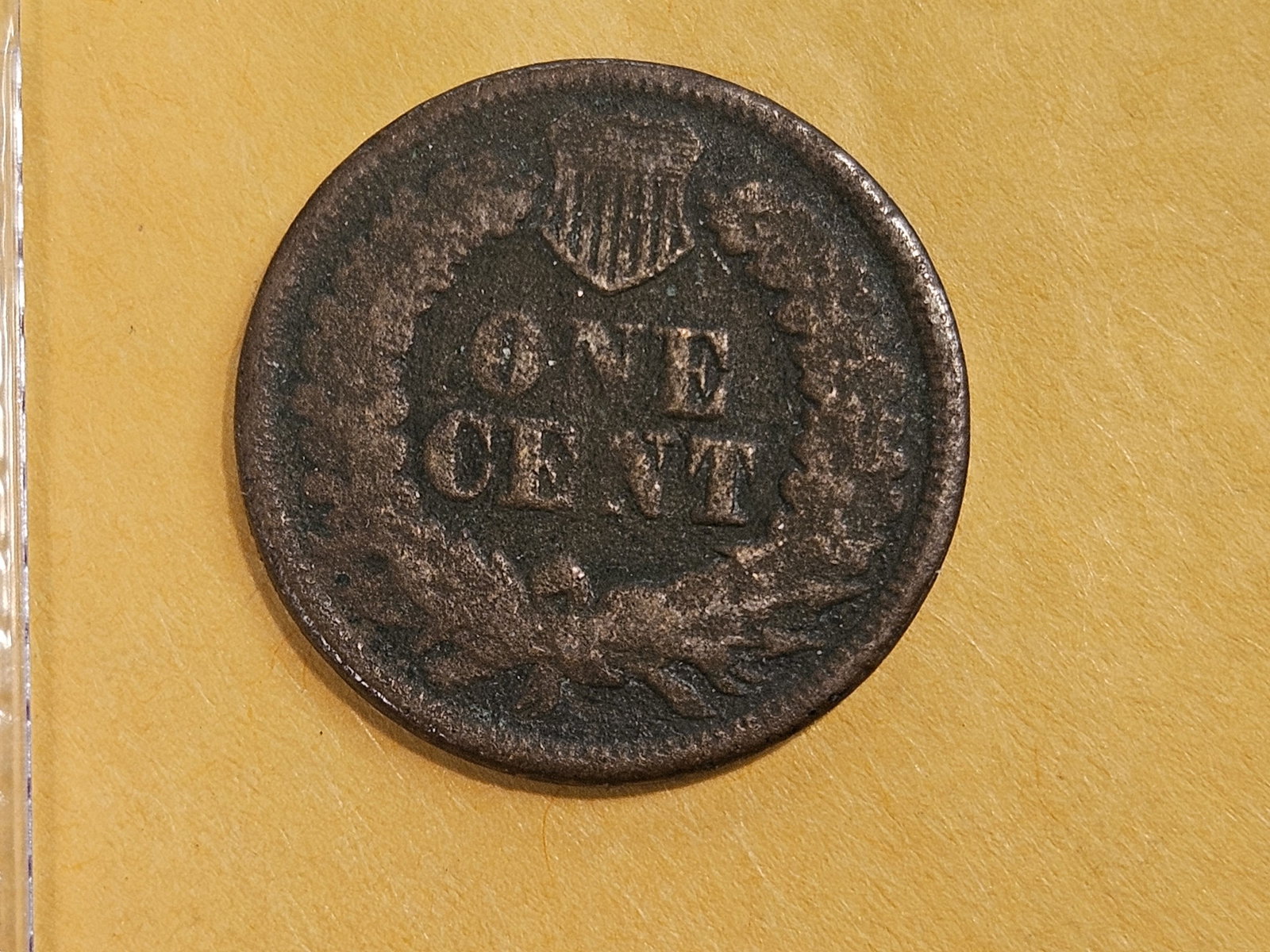 Semi-Key 1864-L Indian cent - 3