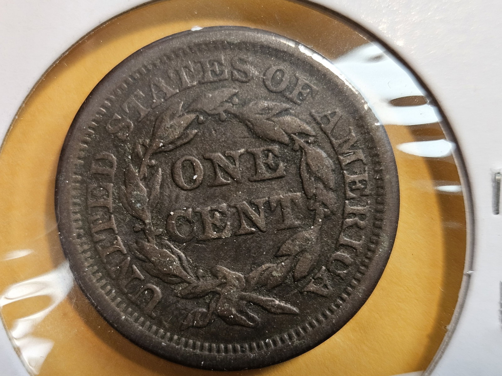 1856 Braided Hair Large Cent in Fine plus - 3