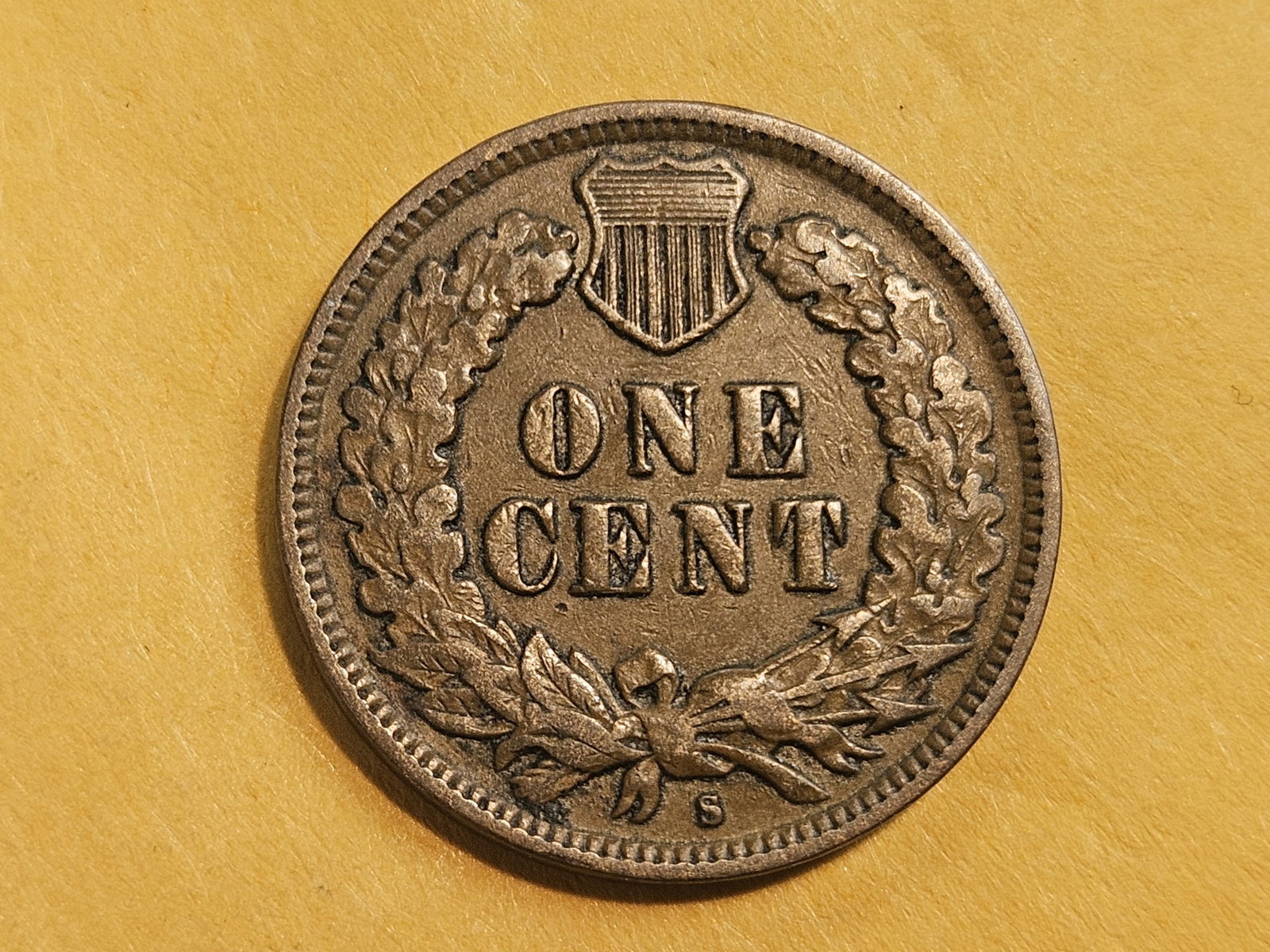 Semi-Key 1908-S Indian Cent in Extra Fine - 4