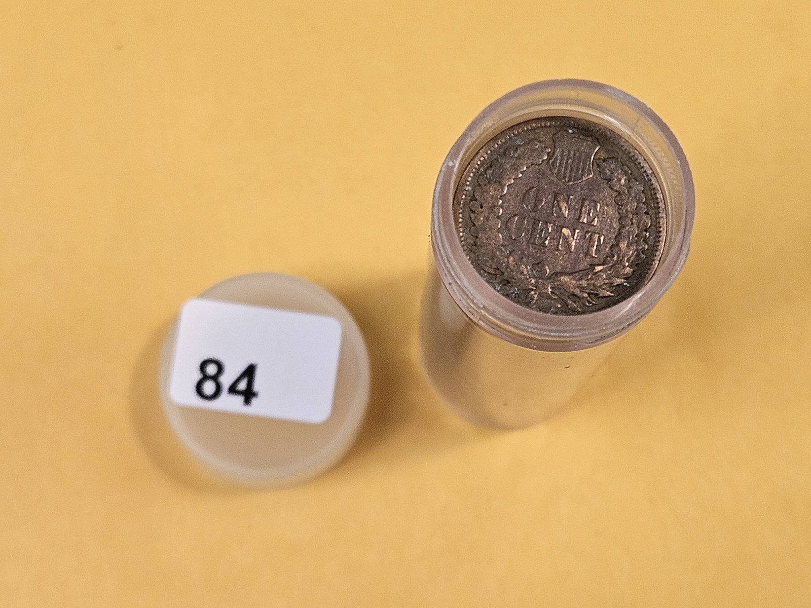 Roll of 50 Indian Cents: Unchecked by us. Probably all well circulated