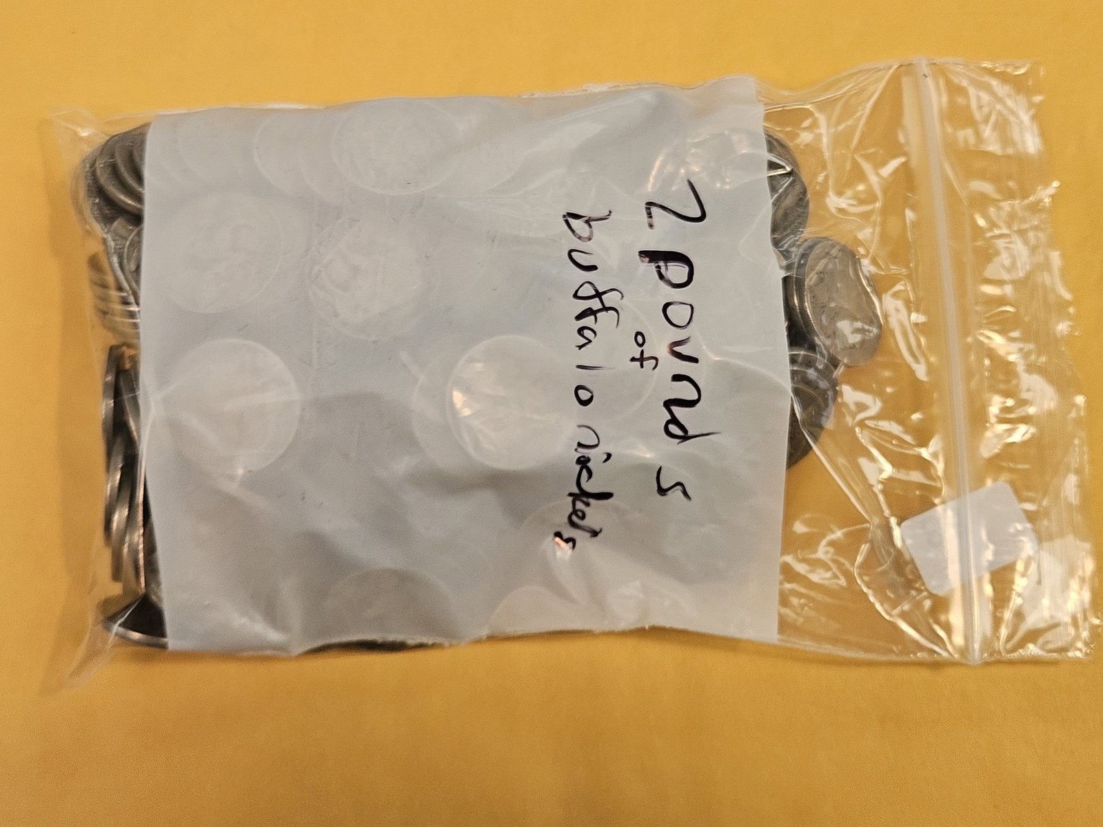 TWO POUNDS of Buffalo Nickels - 2