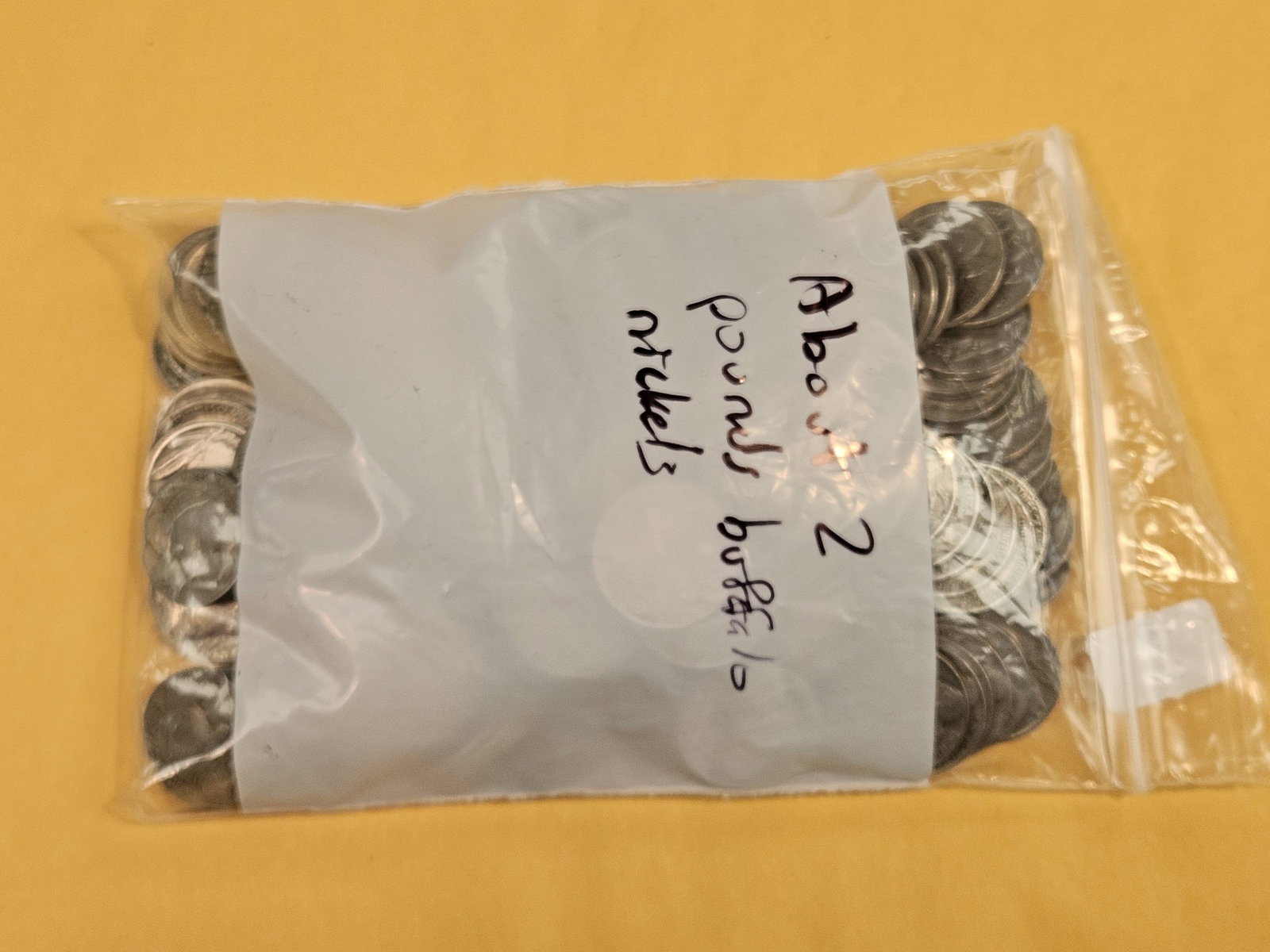 Almost TWO POUNDS of Buffalo Nickels - 2