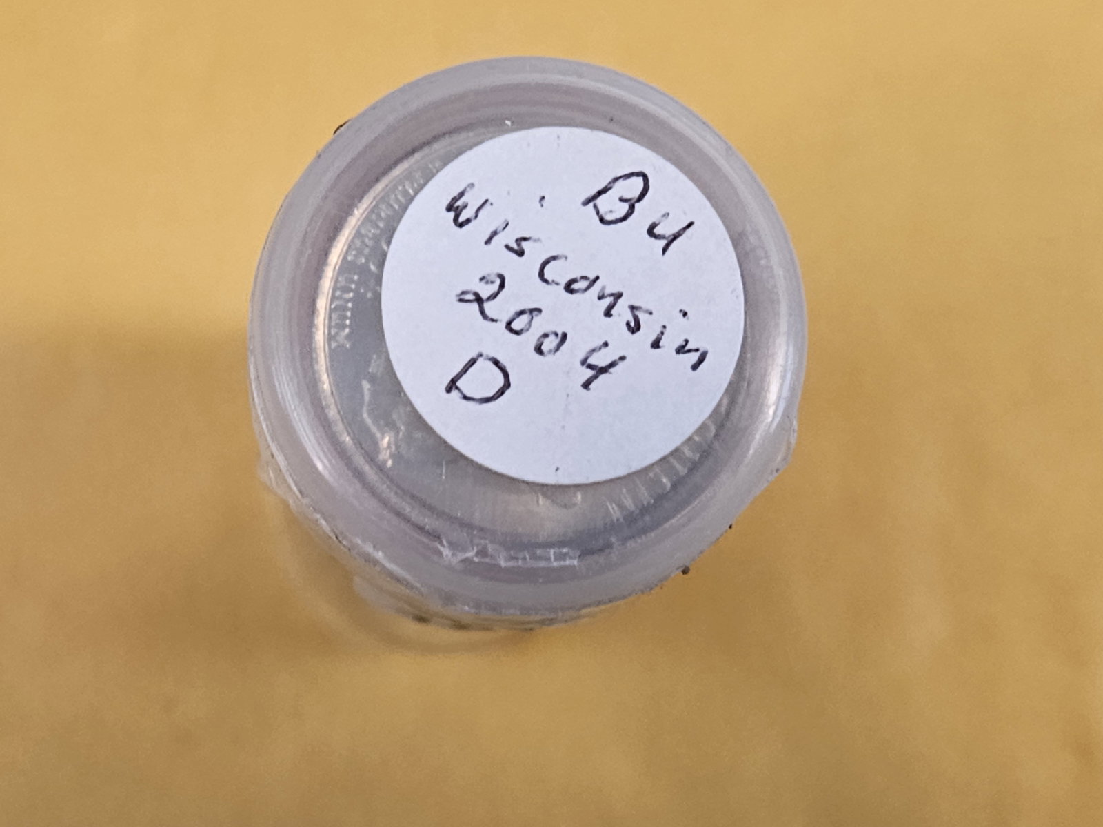 Brilliant Uncirculated Roll of 2004-D Washington Quarters: From consignor. Unopened by us
