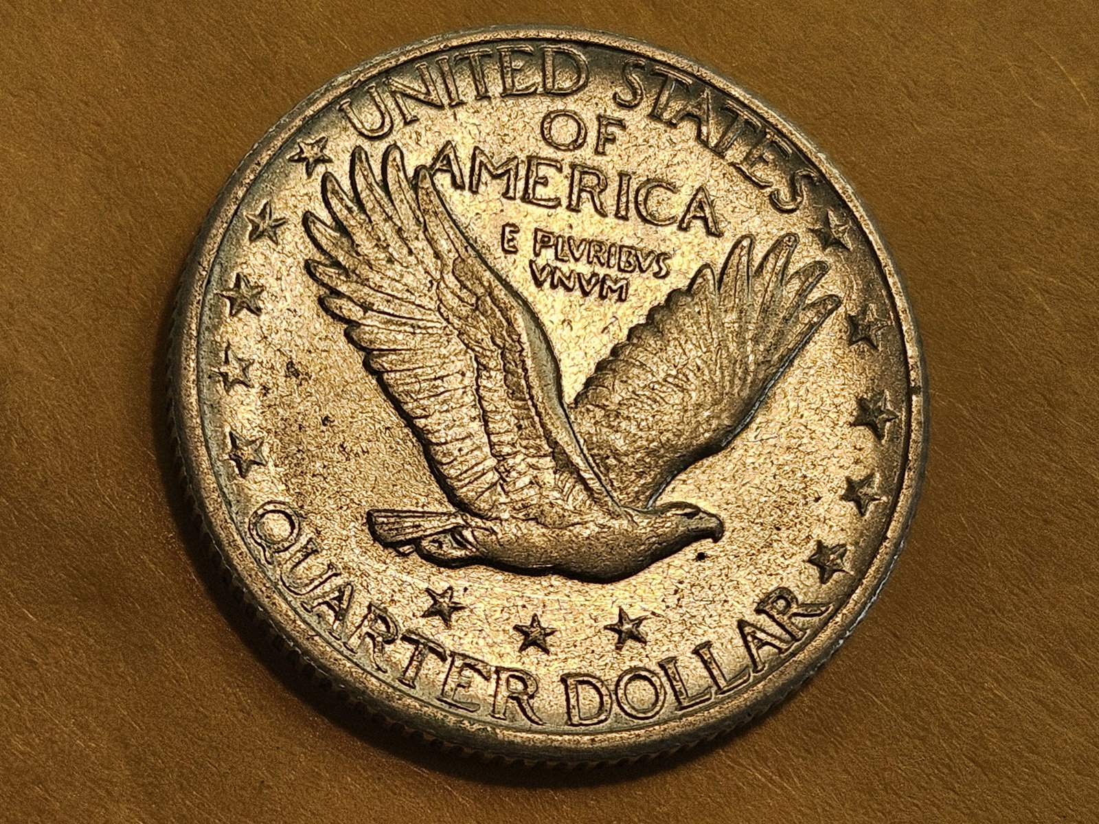 Choice Brilliant About Uncirculated plus 1927 Standing Liberty Quarter - 6