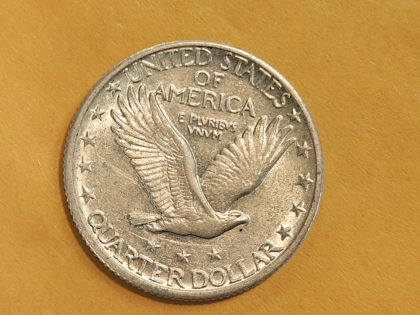 Choice Brilliant About Uncirculated plus 1927 Standing Liberty Quarter - 7