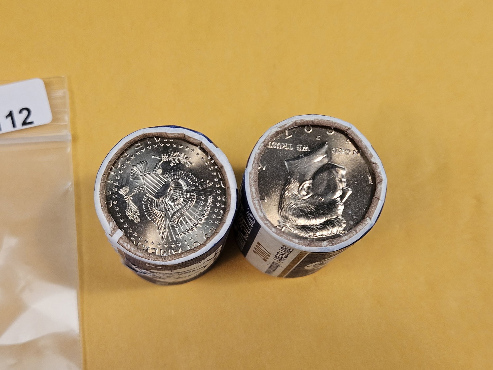 Two Mint-Wrapped, GEM Brilliant Uncirculated Kennedy Half Dollars - 3
