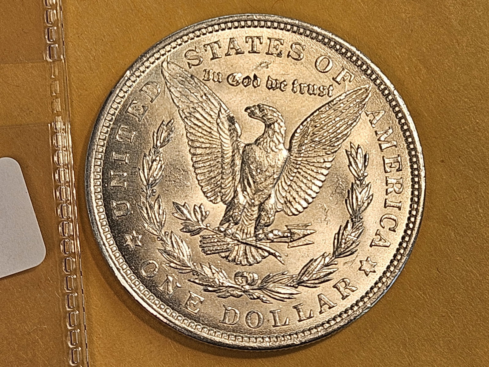 Brilliant Uncirculated 1921 Morgan Dollar - 3