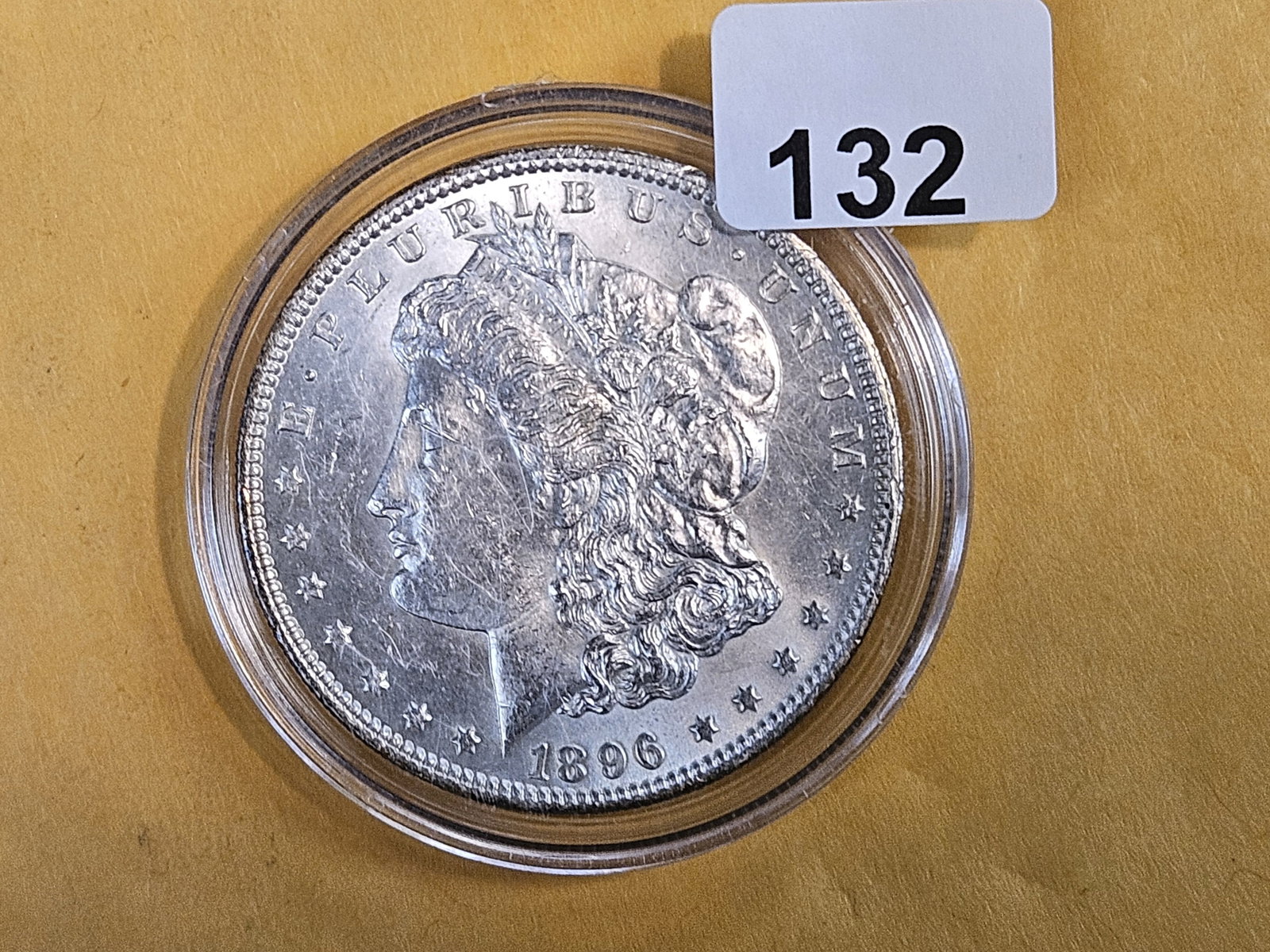 Brilliant Uncirculated 1896 Morgan Dollar (1 of 3)