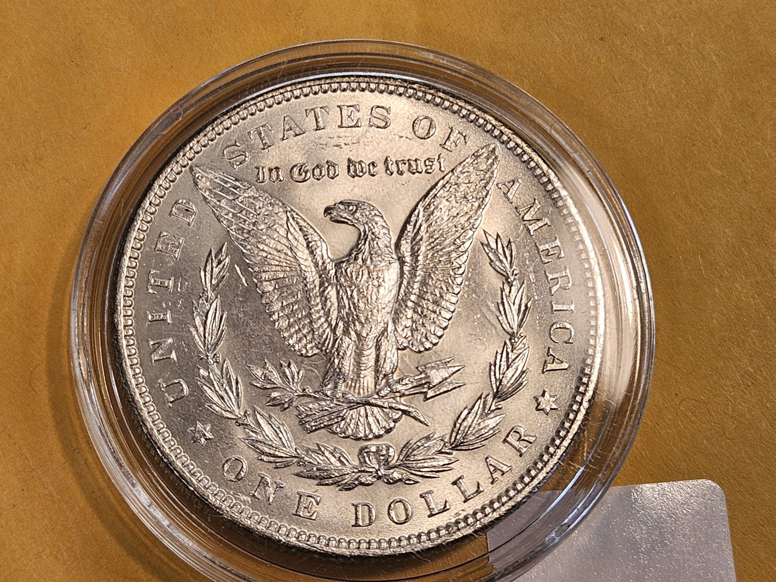 Brilliant Uncirculated 1896 Morgan Dollar - 3