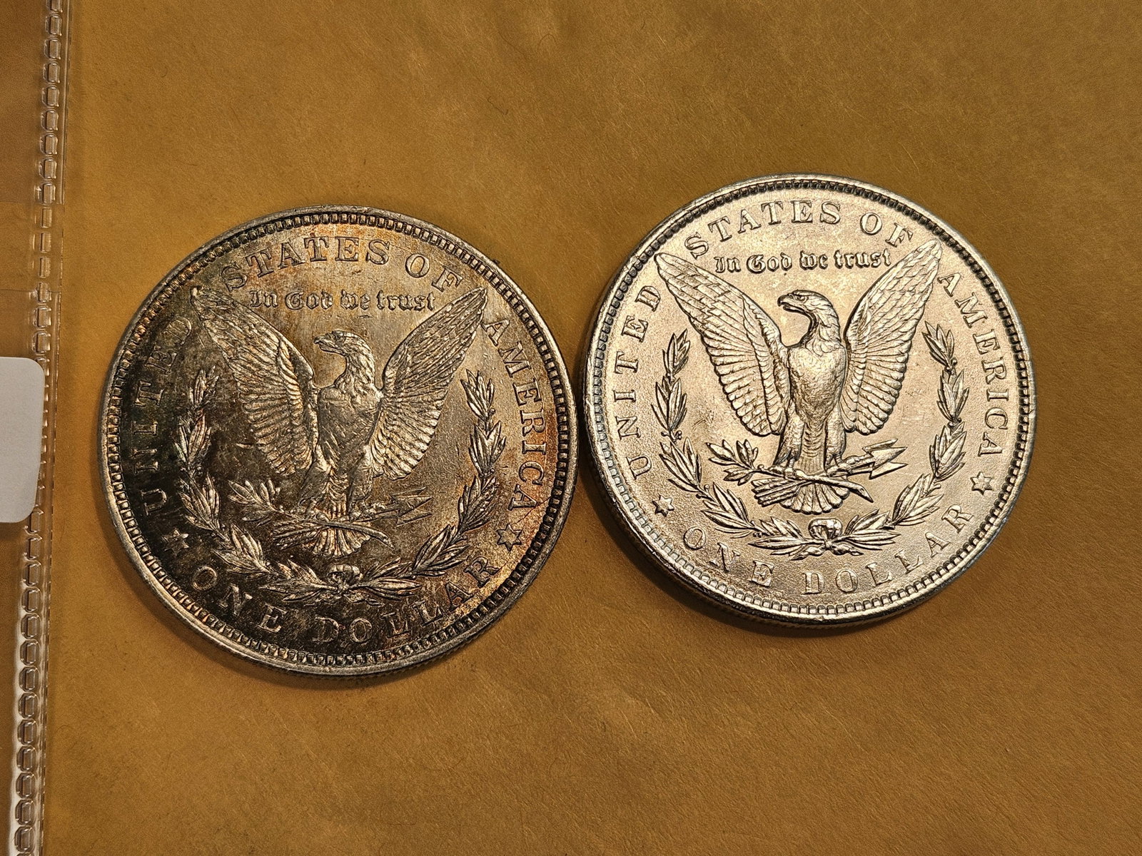 Two Brilliant About Uncirculated plus Morgan Dollars - 3