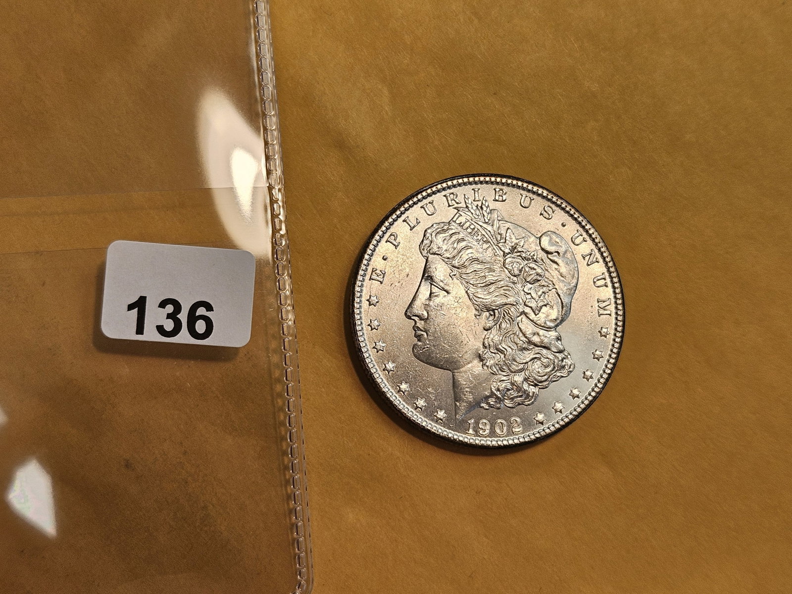 Choice Brilliant Uncirculated plus 1902-O Morgan Dollar - 2