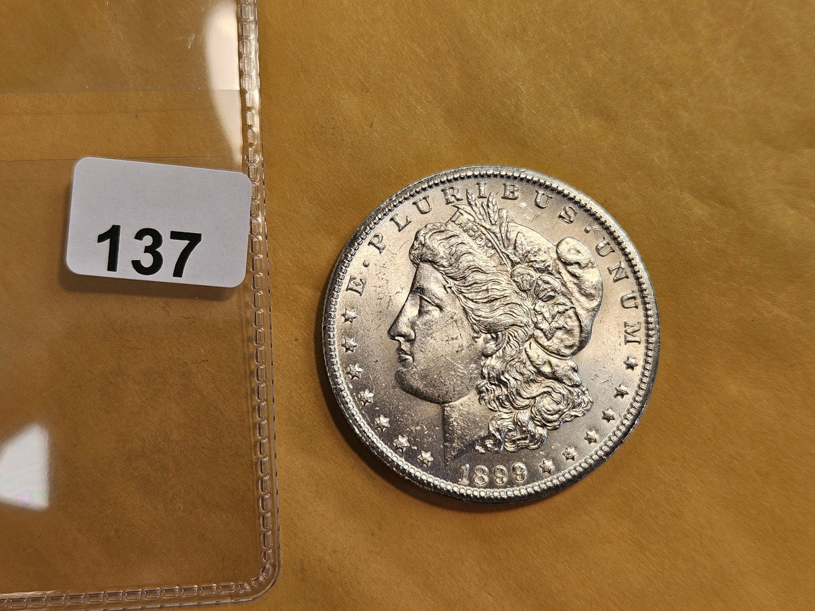 Very Choice Brilliant Uncirculated 1899-O Morgan Dollar - 2