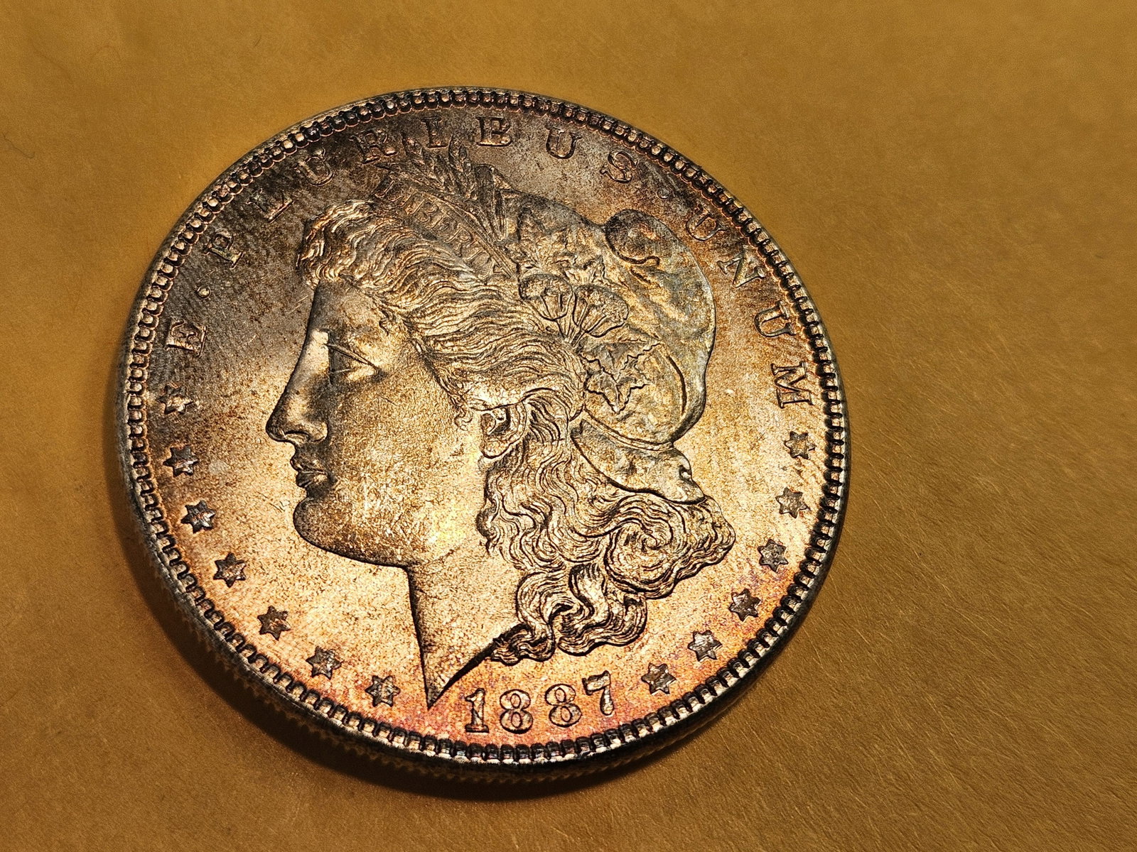 Very Choice to GEM Brilliant Uncirculated 1887 Morgan Dollar - 3