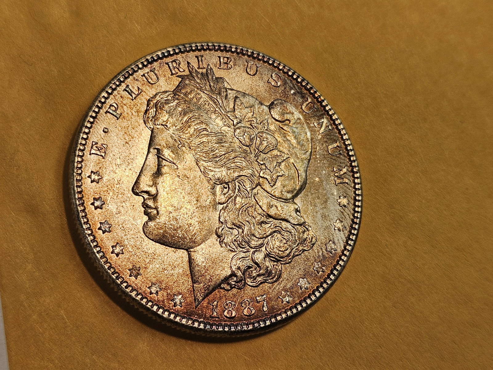 Very Choice to GEM Brilliant Uncirculated 1887 Morgan Dollar - 4