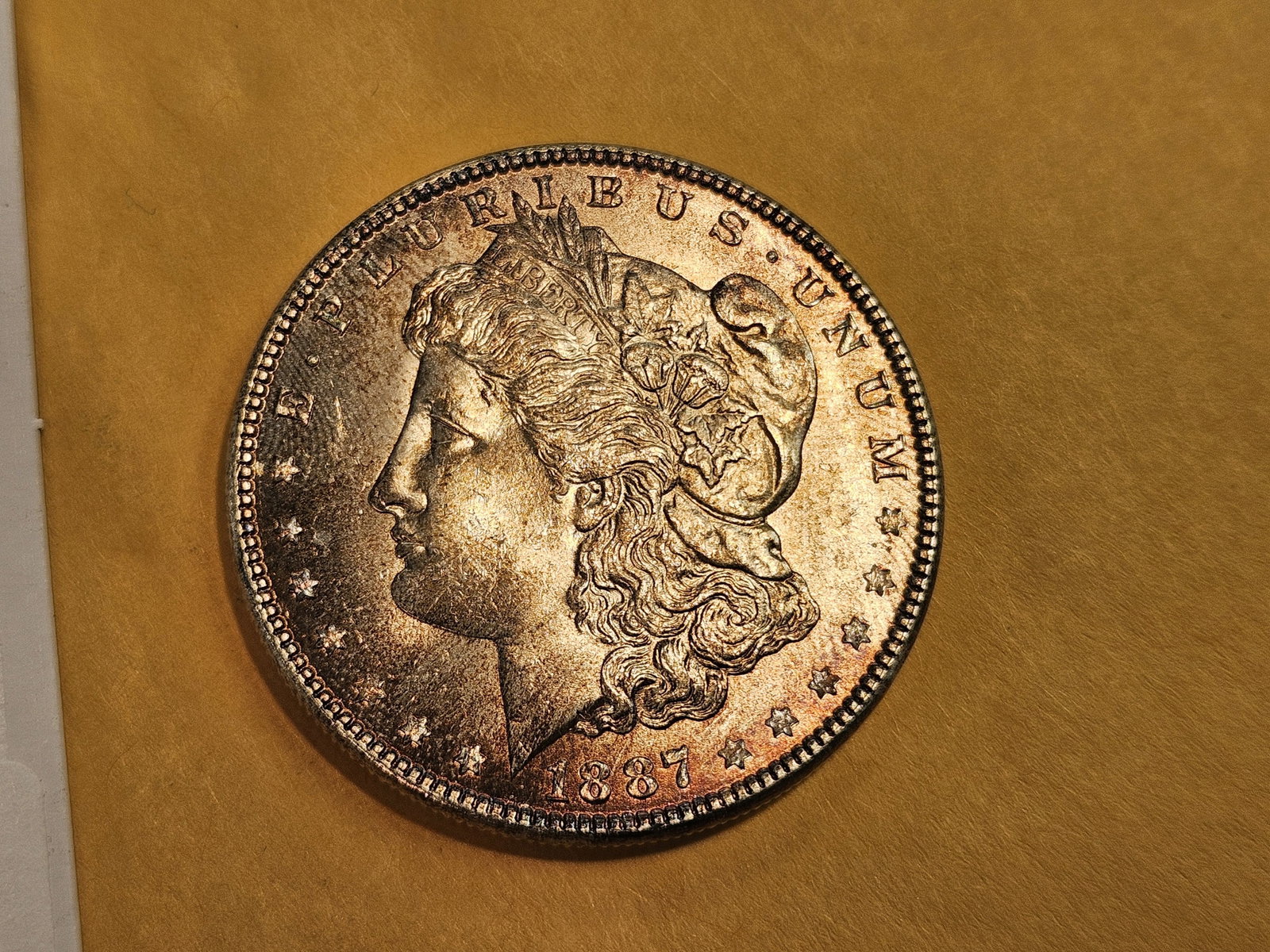 Very Choice to GEM Brilliant Uncirculated 1887 Morgan Dollar - 5