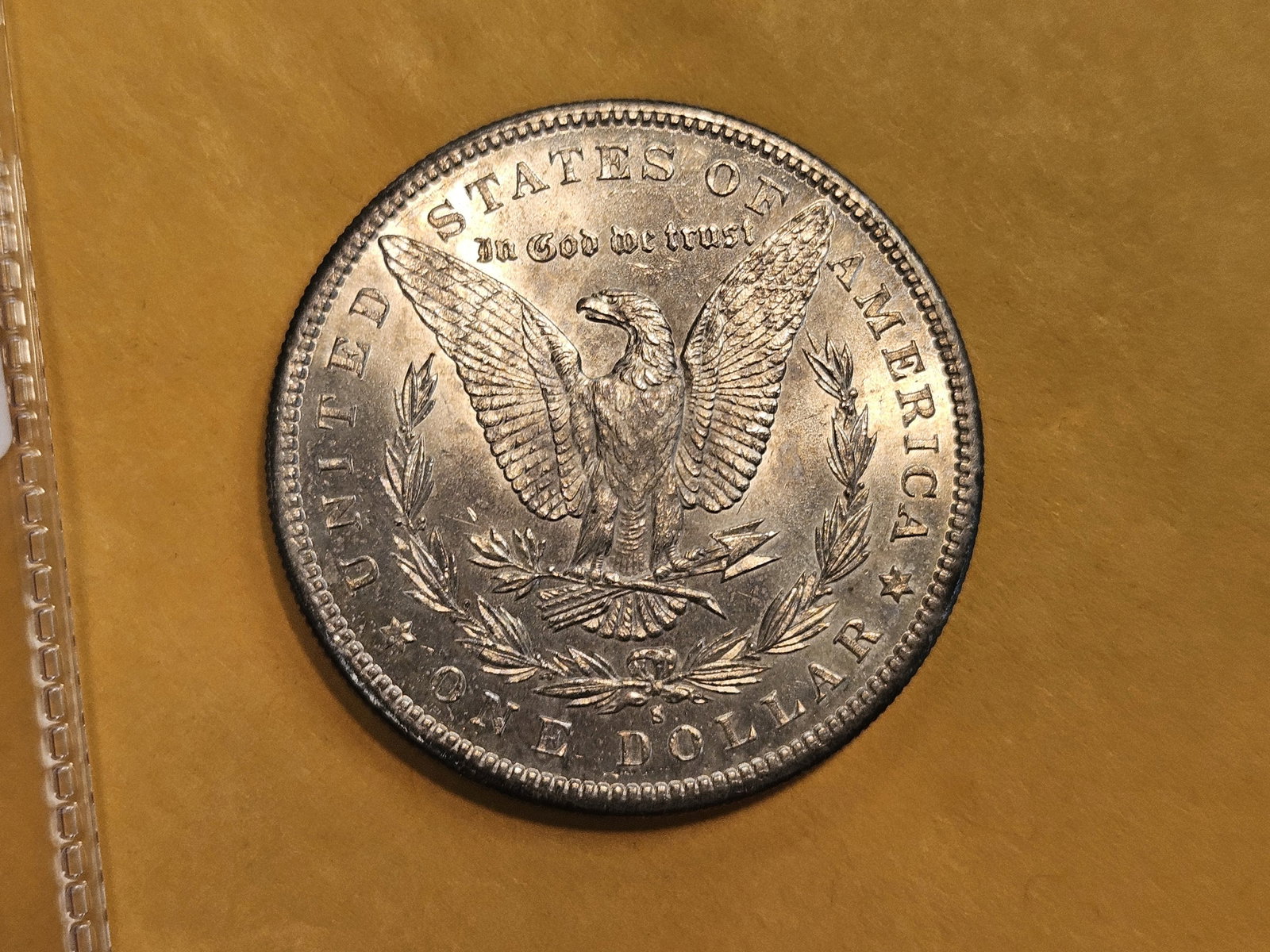 Choice Brilliant Uncirculated 1881-S Morgan Dollar - 6