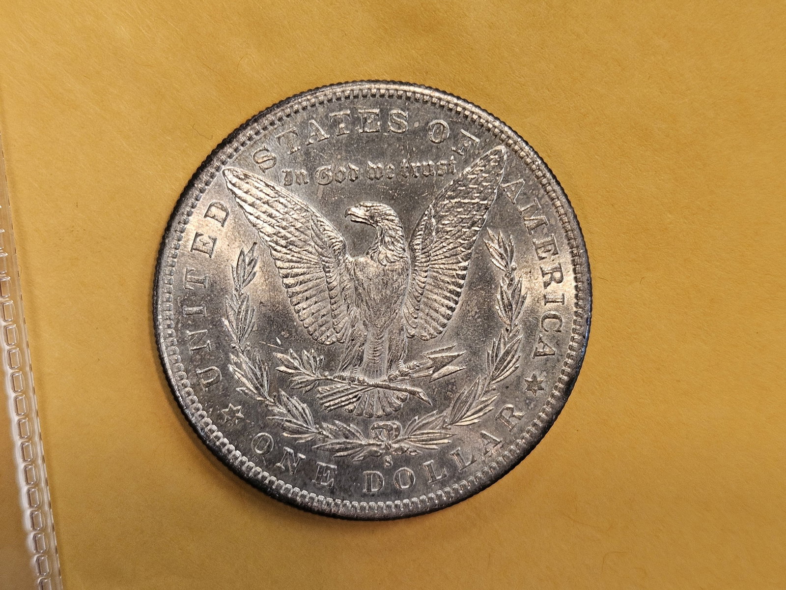 Choice Brilliant Uncirculated 1881-S Morgan Dollar - 7
