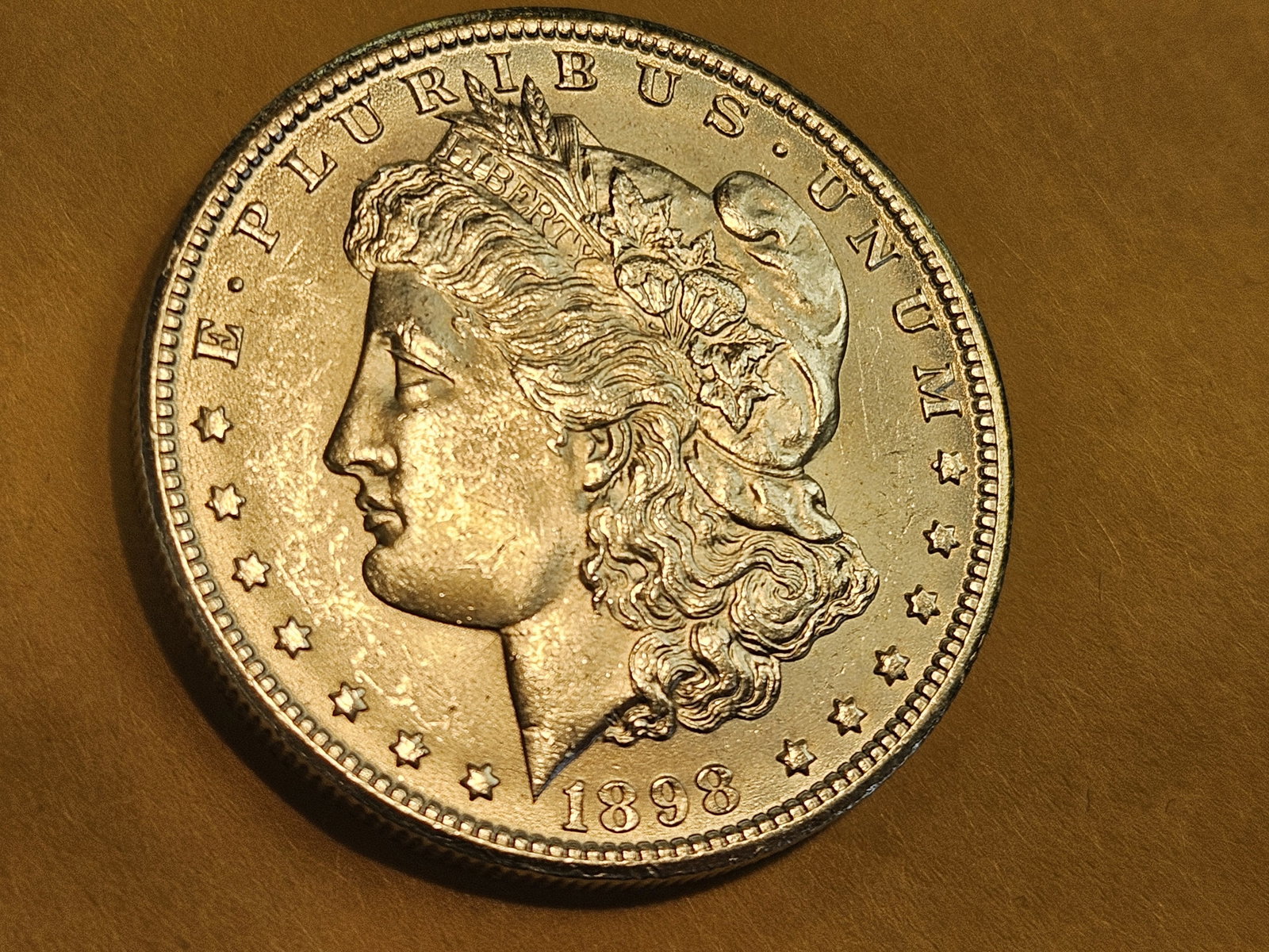 GEM Brilliant Uncirculated 1898-O Morgan Dollar - 4